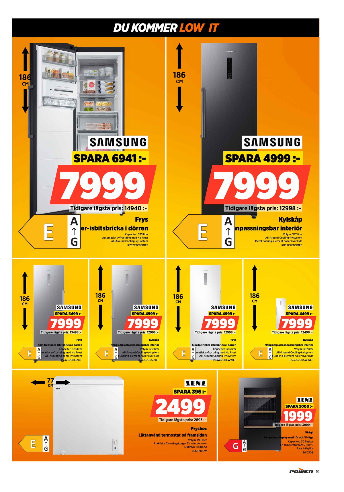 Se Power reklamblad för vecka 10 på Kampanjveckan.se. Se bra erbjudanden på många varor. Läs reklambladet här! Sida 19