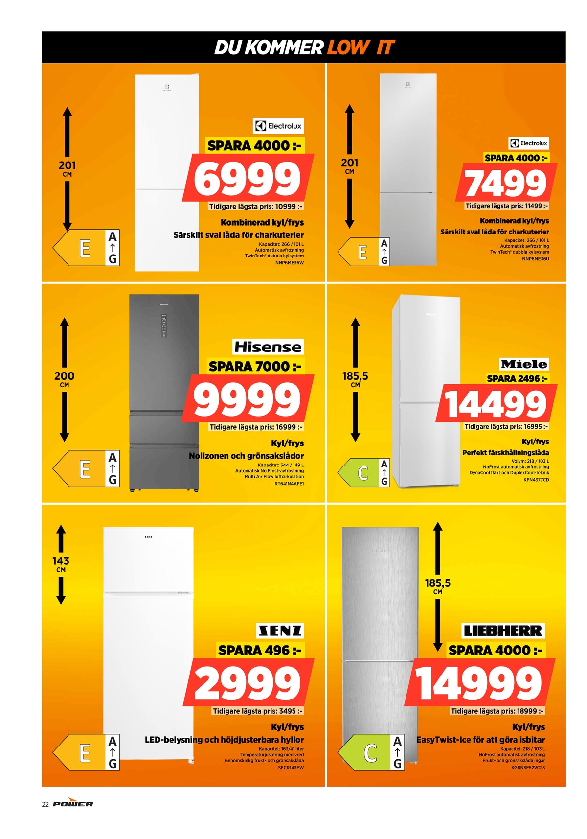 Se Power reklamblad för vecka 10 på Kampanjveckan.se. Se bra erbjudanden på många varor. Läs reklambladet här! Sida 22