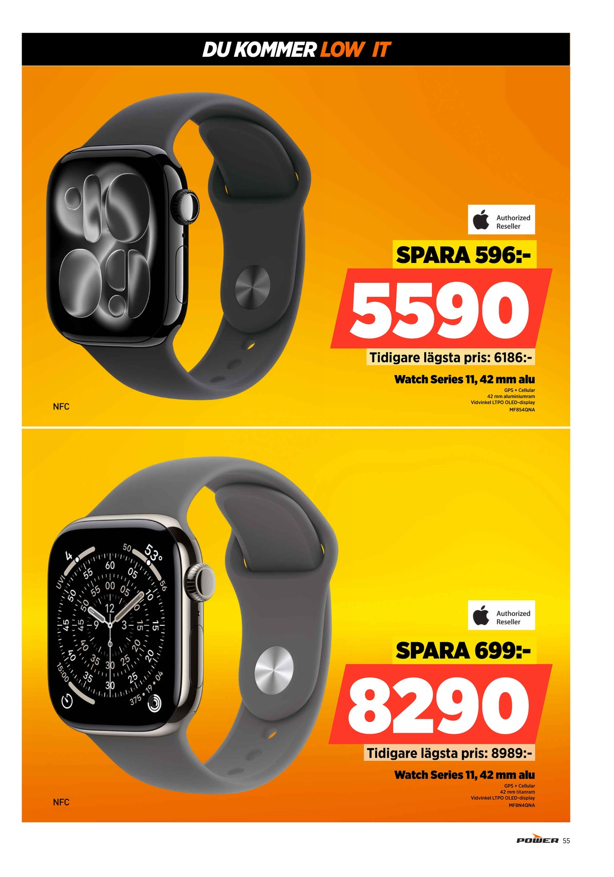 Se Power reklamblad för vecka 10 på Kampanjveckan.se. Se bra erbjudanden på många varor. Läs reklambladet här! Sida 55