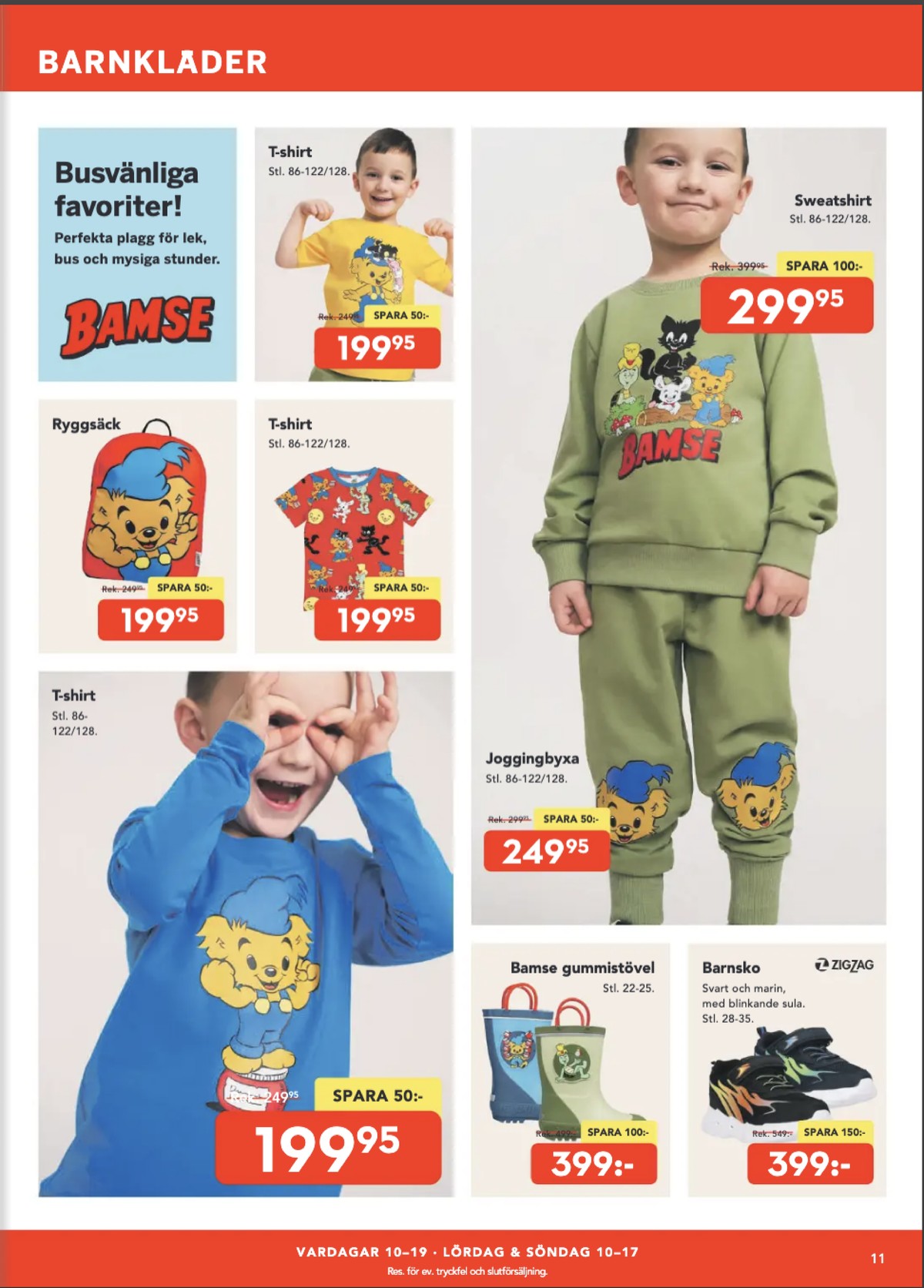 Se Bo Ohlsson reklamblad för vecka 11 på Kampanjveckan.se. Se bra erbjudanden på många varor. Läs reklambladet här! Sida 11