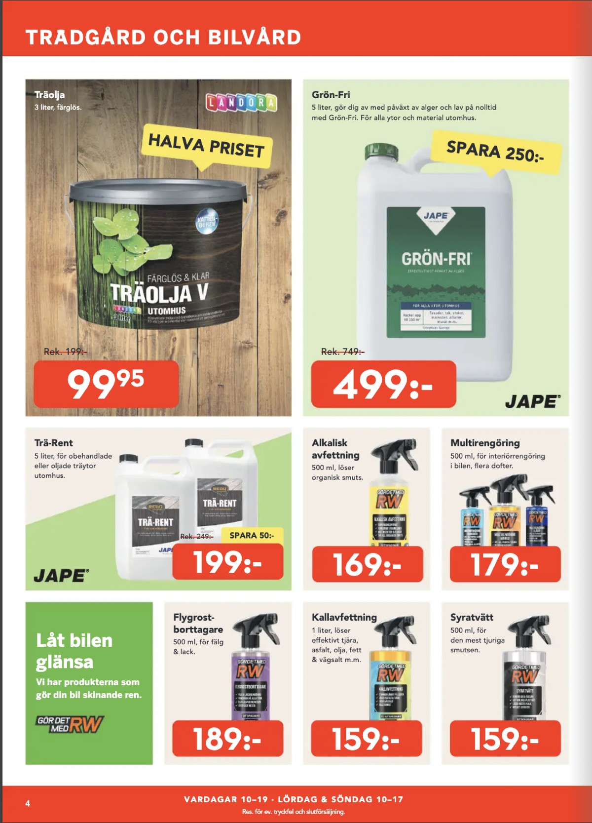 Se Bo Ohlsson reklamblad för vecka 11 på Kampanjveckan.se. Se bra erbjudanden på många varor. Läs reklambladet här! Sida 4