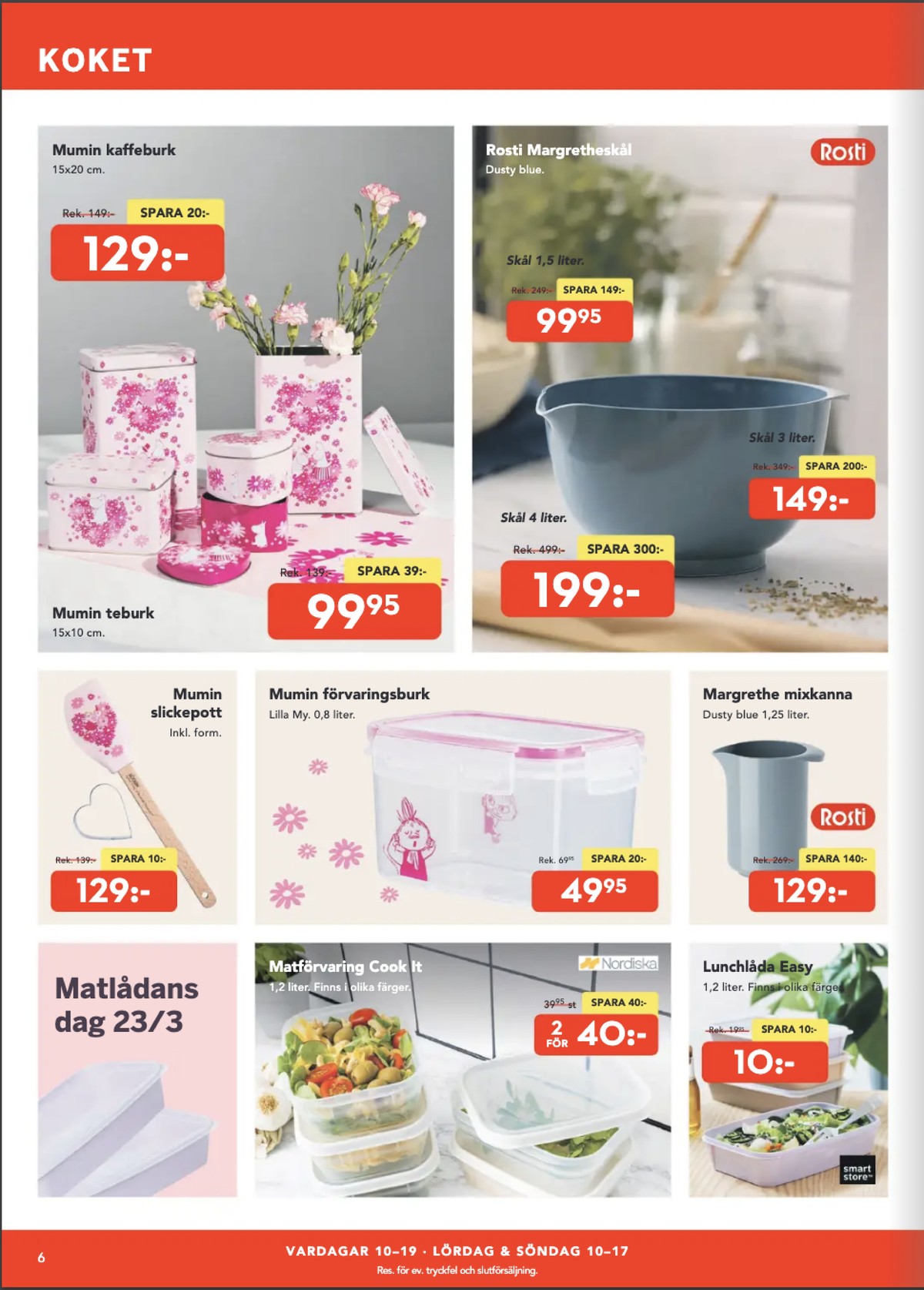 Se Bo Ohlsson reklamblad för vecka 11 på Kampanjveckan.se. Se bra erbjudanden på många varor. Läs reklambladet här! Sida 6