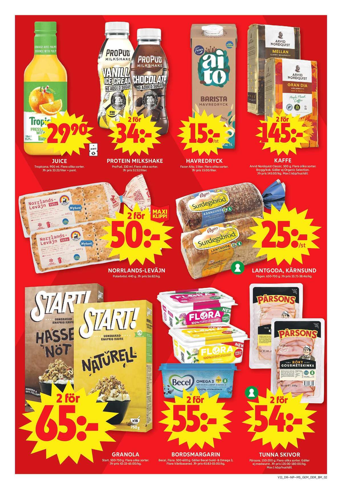 Se ICA Maxi reklamblad för vecka 11 på Kampanjveckan.se. Se bra erbjudanden på många varor, t.ex. milk shake propud eller apelsin juice tropicana. Läs reklambladet här! Sida 8
