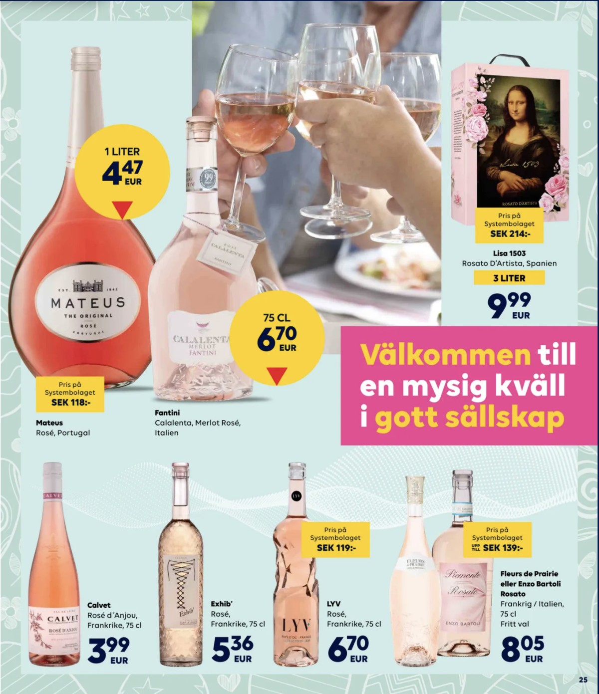 Se Scandlines Border Shop reklamblad för vecka 12 på Kampanjveckan.se. Se bra erbjudanden på många varor. Läs reklambladet här! Sida 25