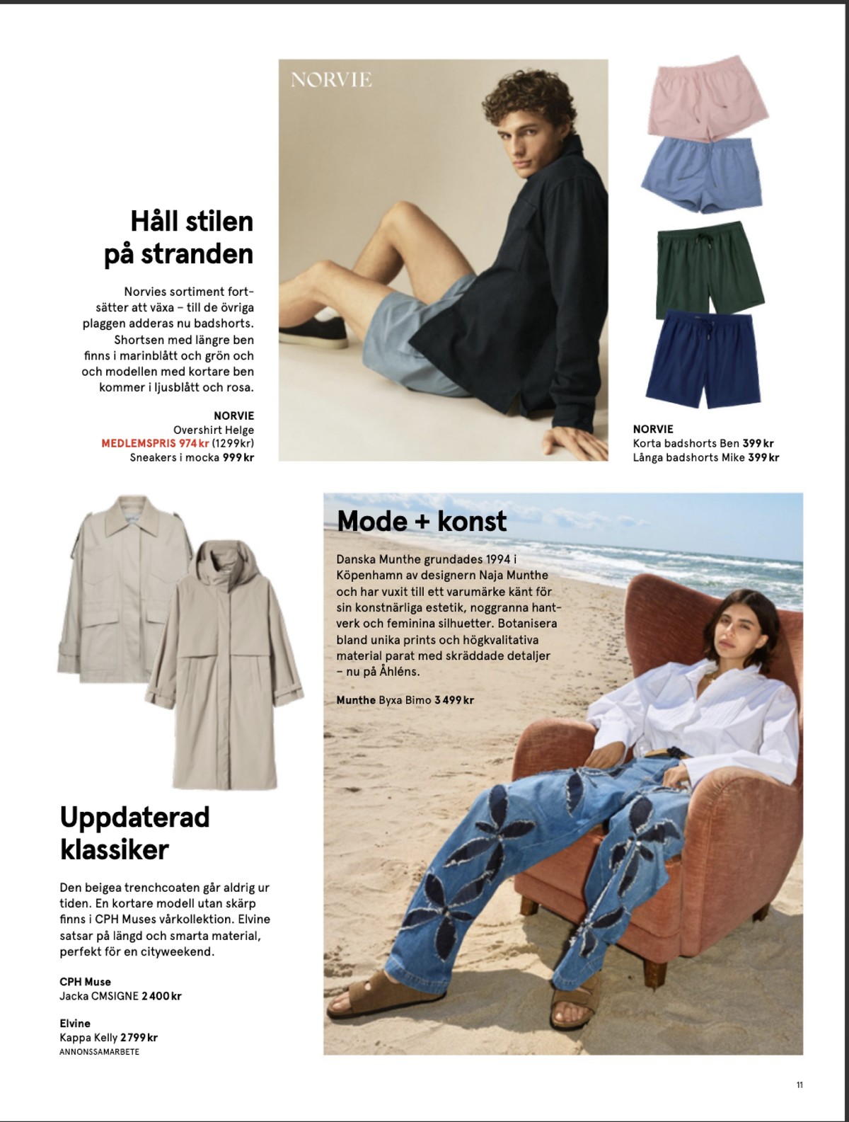 Se Åhlens reklamblad för vecka 12 på Kampanjveckan.se. Se bra erbjudanden på många varor. Läs reklambladet här! Sida 11