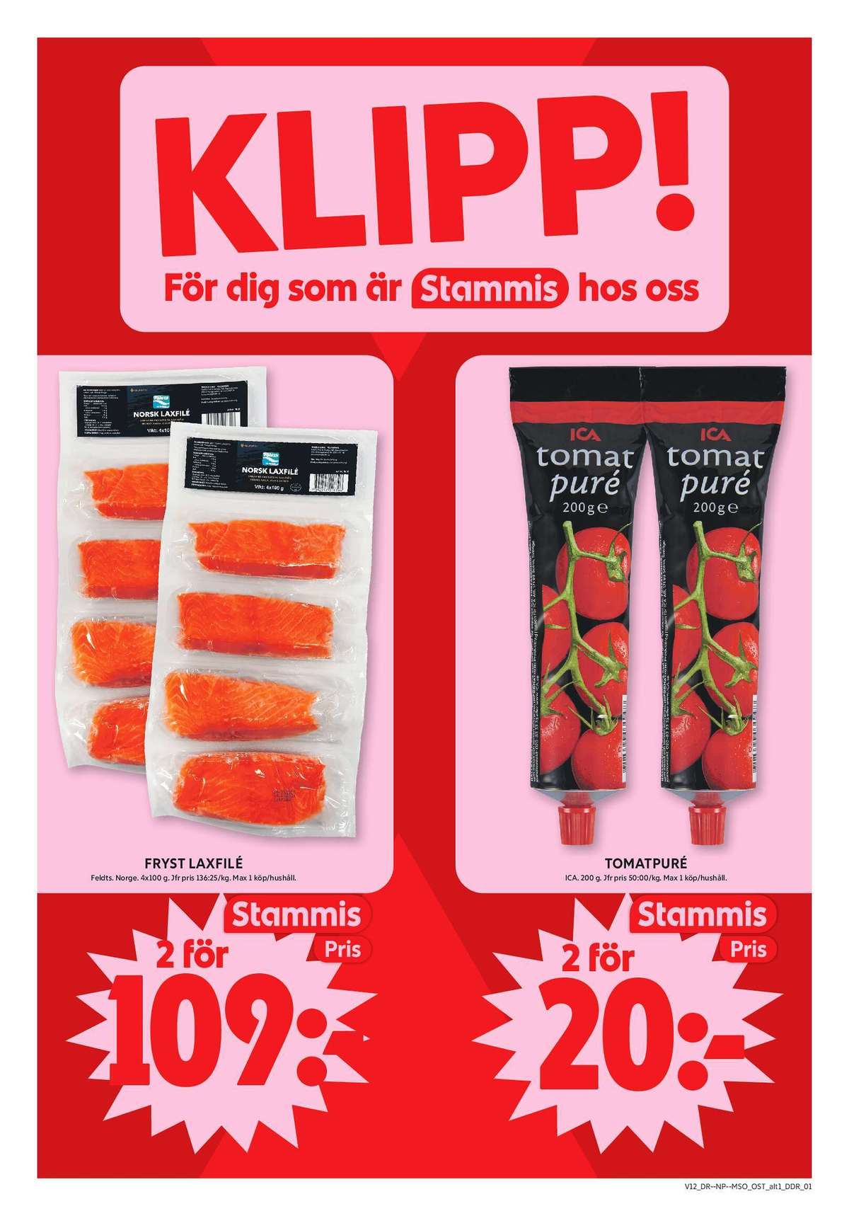 Se ICA Maxi reklamblad för vecka 12 på Kampanjveckan.se. Se bra erbjudanden på många varor, t.ex. laxfilé feldts eller tomatpuré ica. Läs reklambladet här! Sida 2
