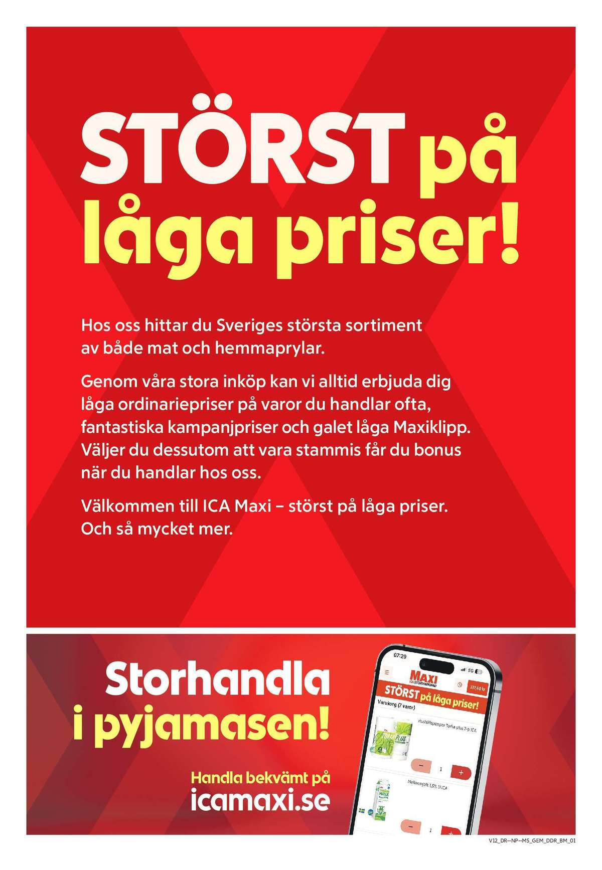Se ICA Maxi reklamblad för vecka 12 på Kampanjveckan.se. Se bra erbjudanden på många varor. Läs reklambladet här! Sida 9