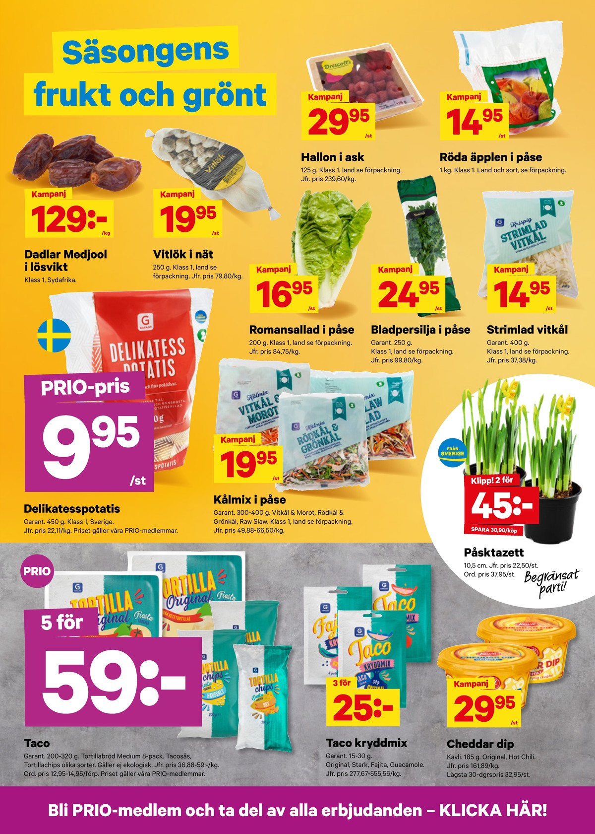 Se City Gross reklamblad för vecka 12 på Kampanjveckan.se. Se bra erbjudanden på många varor, t.ex. plantor okänd eller andra varor. Läs reklambladet här! Sida 3