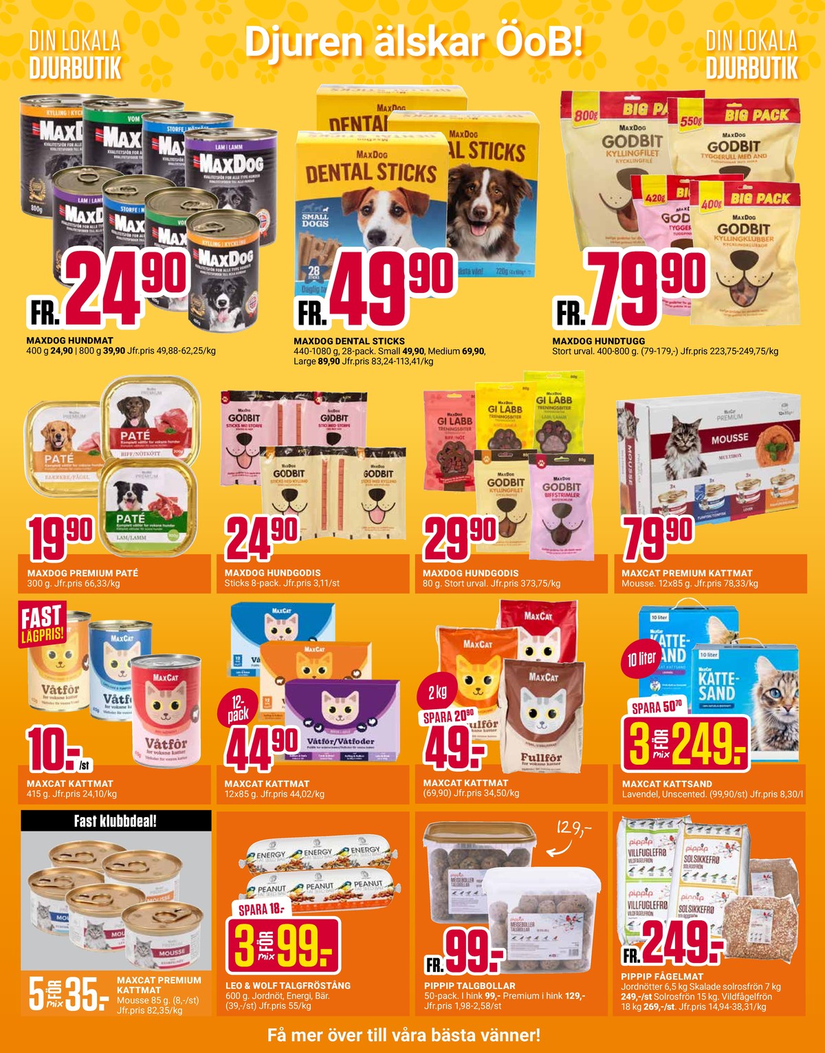 Se ÖoB reklamblad för vecka 12 på Kampanjveckan.se. Se bra erbjudanden på många varor. Läs reklambladet här! Sida 12