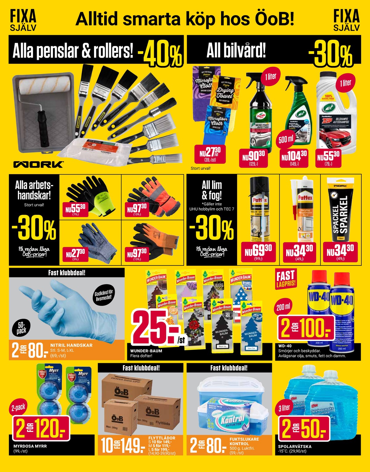 Se ÖoB reklamblad för vecka 12 på Kampanjveckan.se. Se bra erbjudanden på många varor. Läs reklambladet här! Sida 6