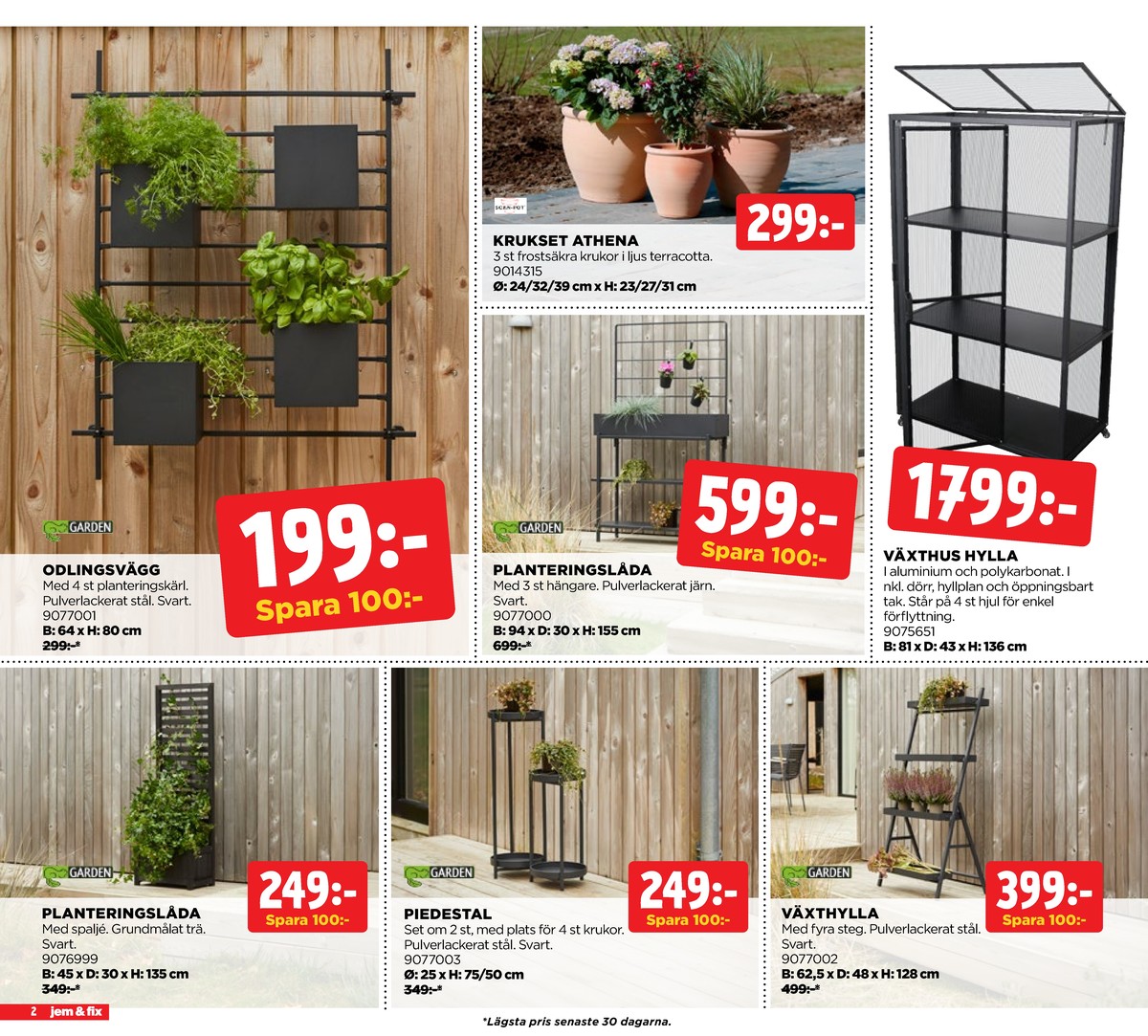 Se Jem & Fix reklamblad för vecka 12 på Kampanjveckan.se. Se bra erbjudanden på många varor. Läs reklambladet här! Sida 2