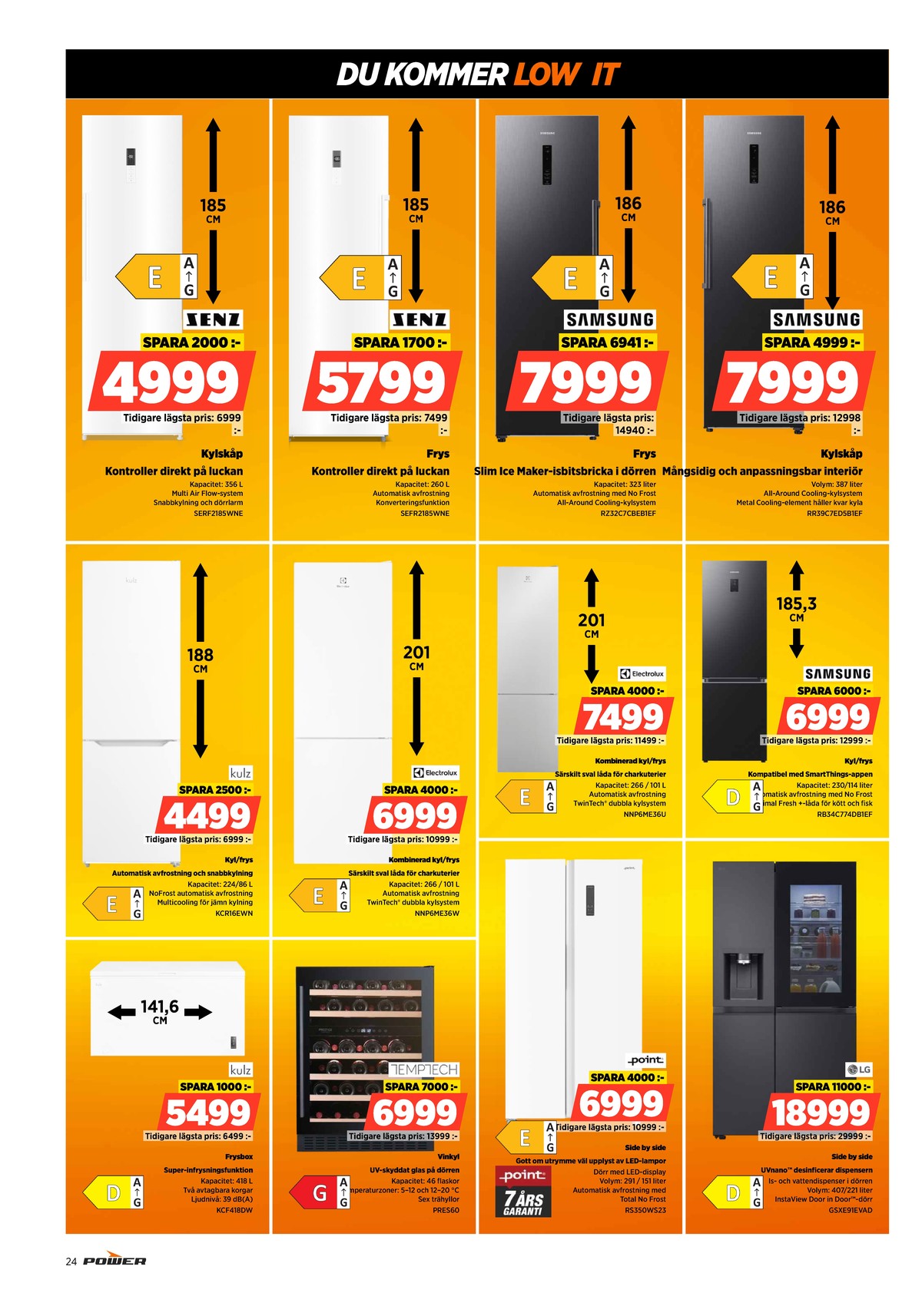 Se Power reklamblad för vecka 12 på Kampanjveckan.se. Se bra erbjudanden på många varor. Läs reklambladet här! Sida 24