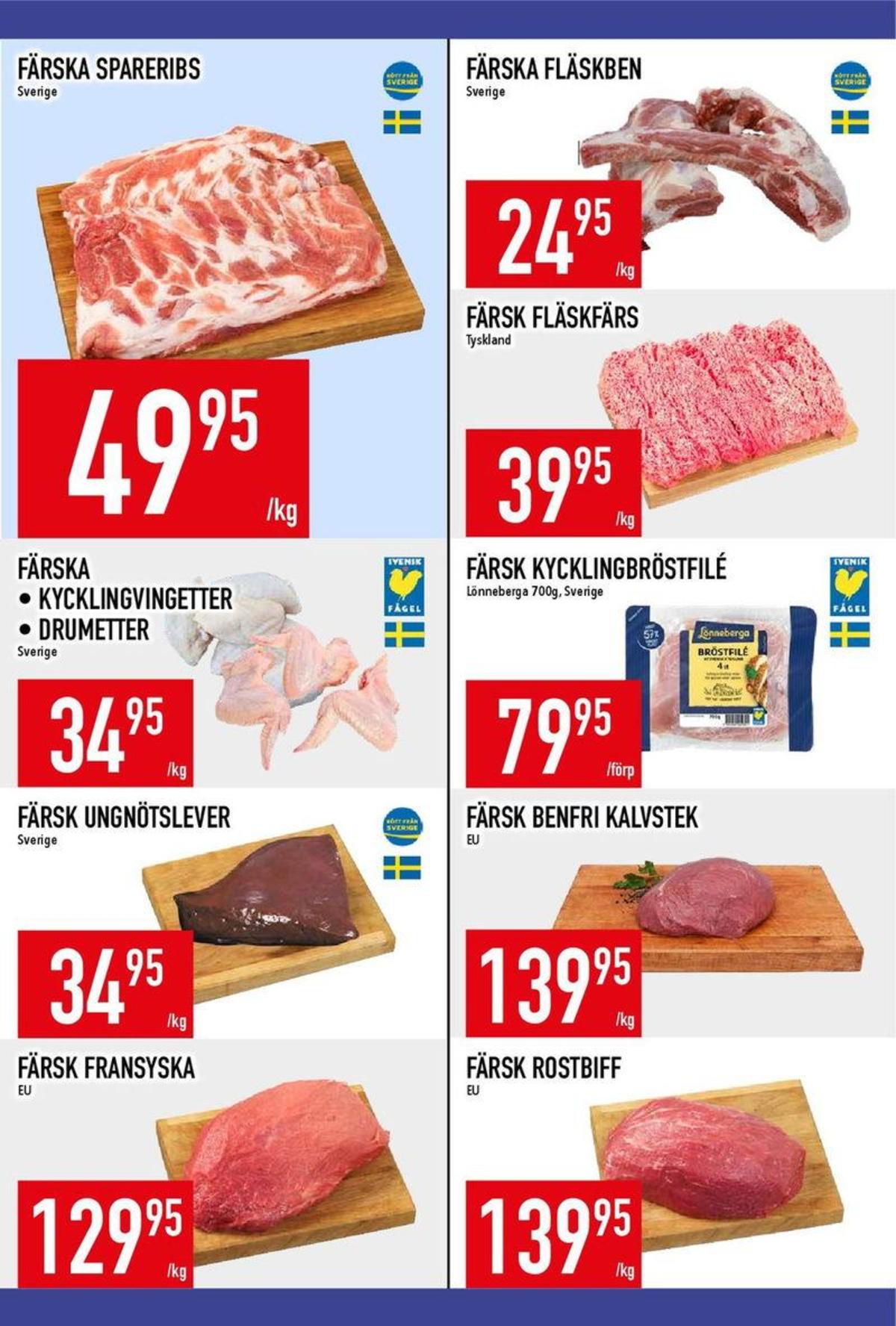 Se MatDax reklamblad för vecka 12 på Kampanjveckan.se. Se bra erbjudanden på många varor, t.ex. spareribs okänd eller andra varor. Läs reklambladet här! Sida 11