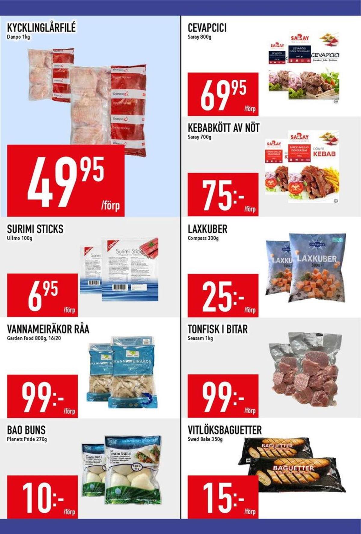 Se MatDax reklamblad för vecka 12 på Kampanjveckan.se. Se bra erbjudanden på många varor, t.ex. surimi ullmo eller andra varor. Läs reklambladet här! Sida 13