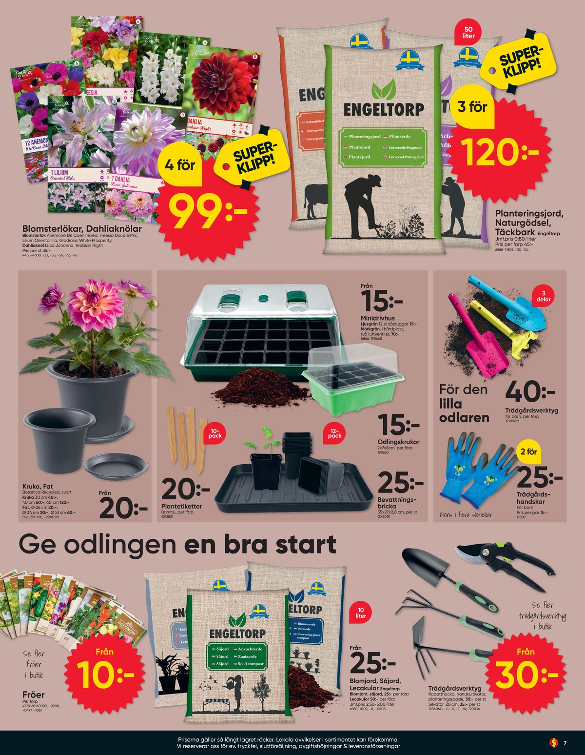 Se Dollarstore reklamblad för vecka 12 på Kampanjveckan.se. Se bra erbjudanden på många varor. Läs reklambladet här! Sida 7
