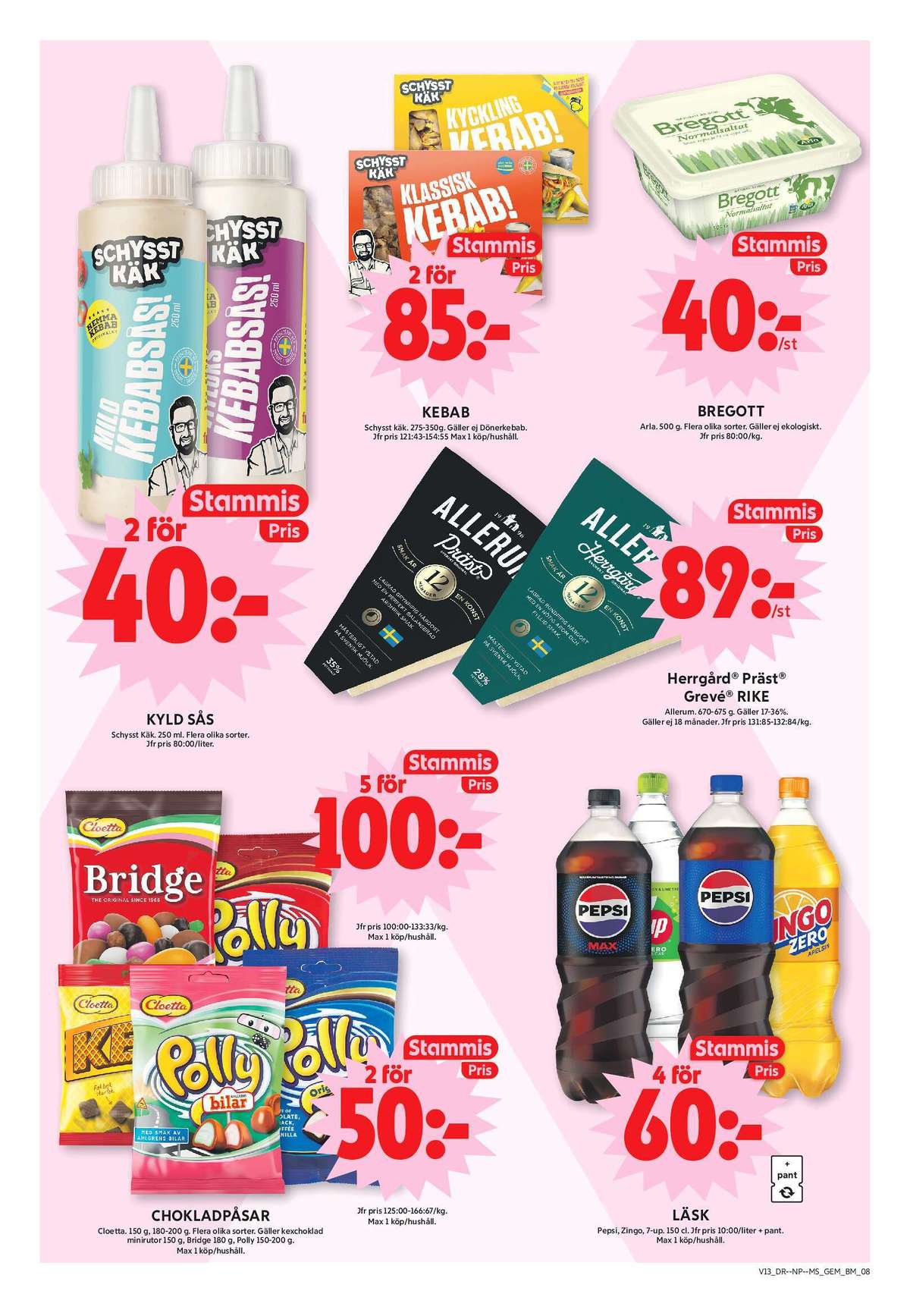 Se ICA Maxi reklamblad för vecka 13 på Kampanjveckan.se. Se bra erbjudanden på många varor, t.ex. kebabsås mild schysst käk eller kebabsås vitlök schysst käk. Läs reklambladet här! Sida 8
