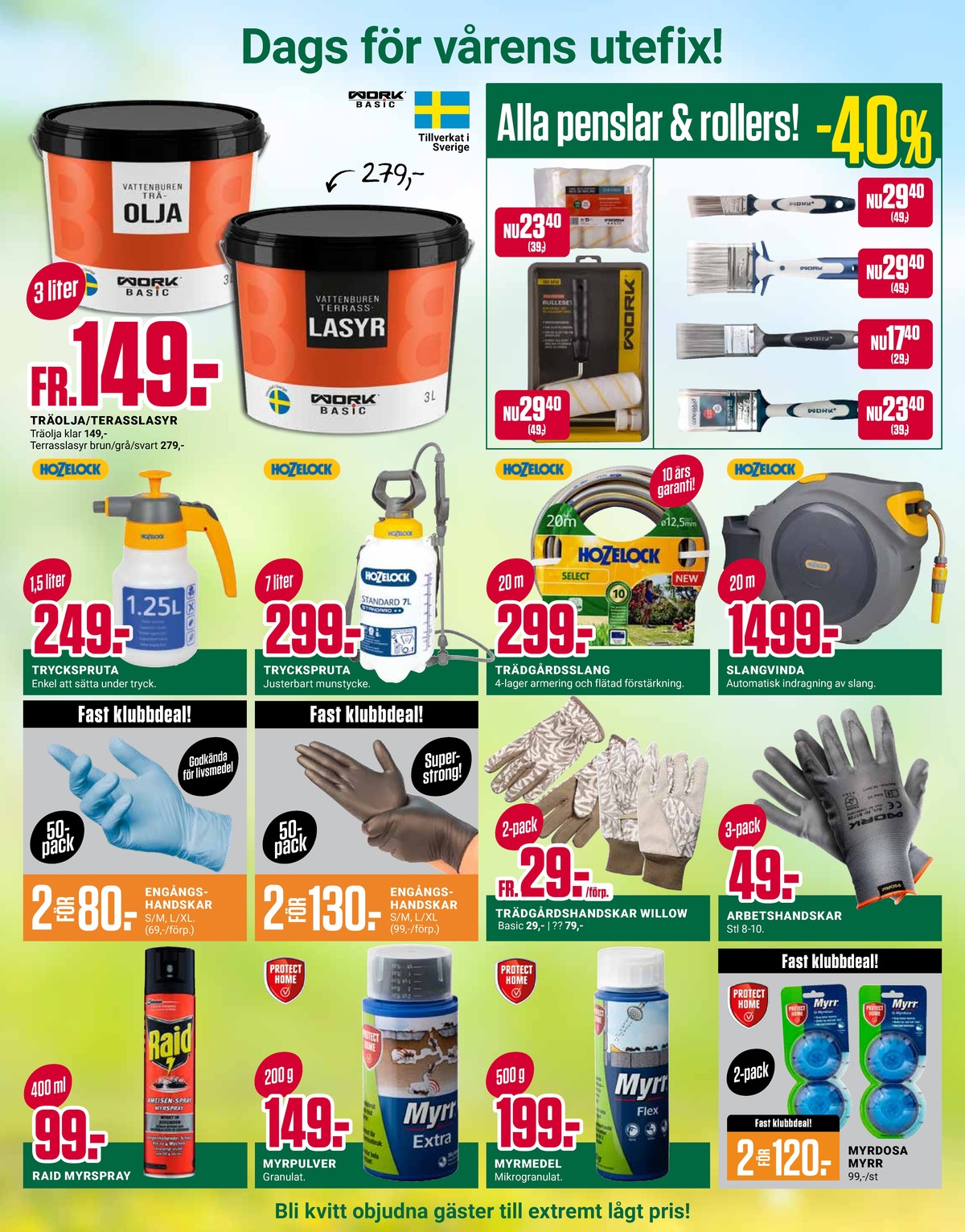 Se ÖoB reklamblad för vecka 13 på Kampanjveckan.se. Se bra erbjudanden på många varor. Läs reklambladet här! Sida 8