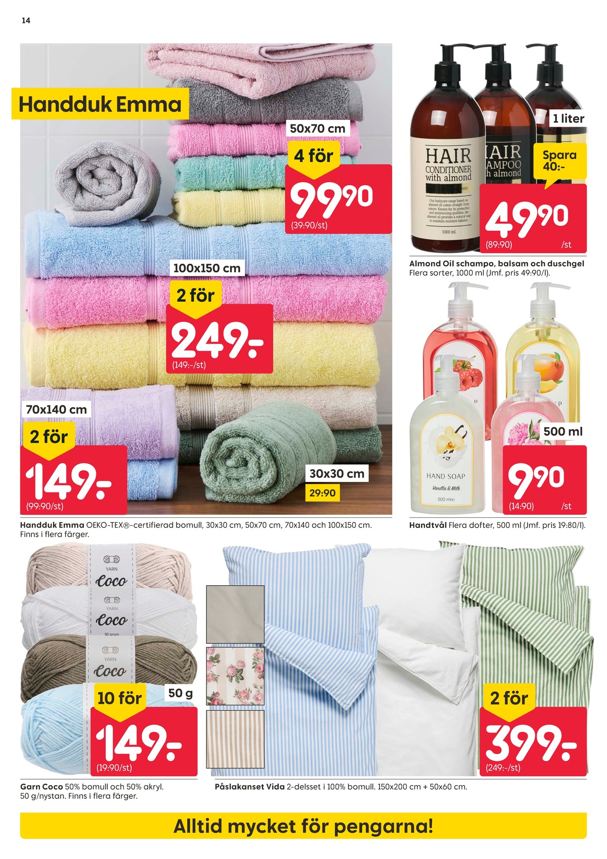 Se Rusta reklamblad för vecka 13 på Kampanjveckan.se. Se bra erbjudanden på många varor. Läs reklambladet här! Sida 14