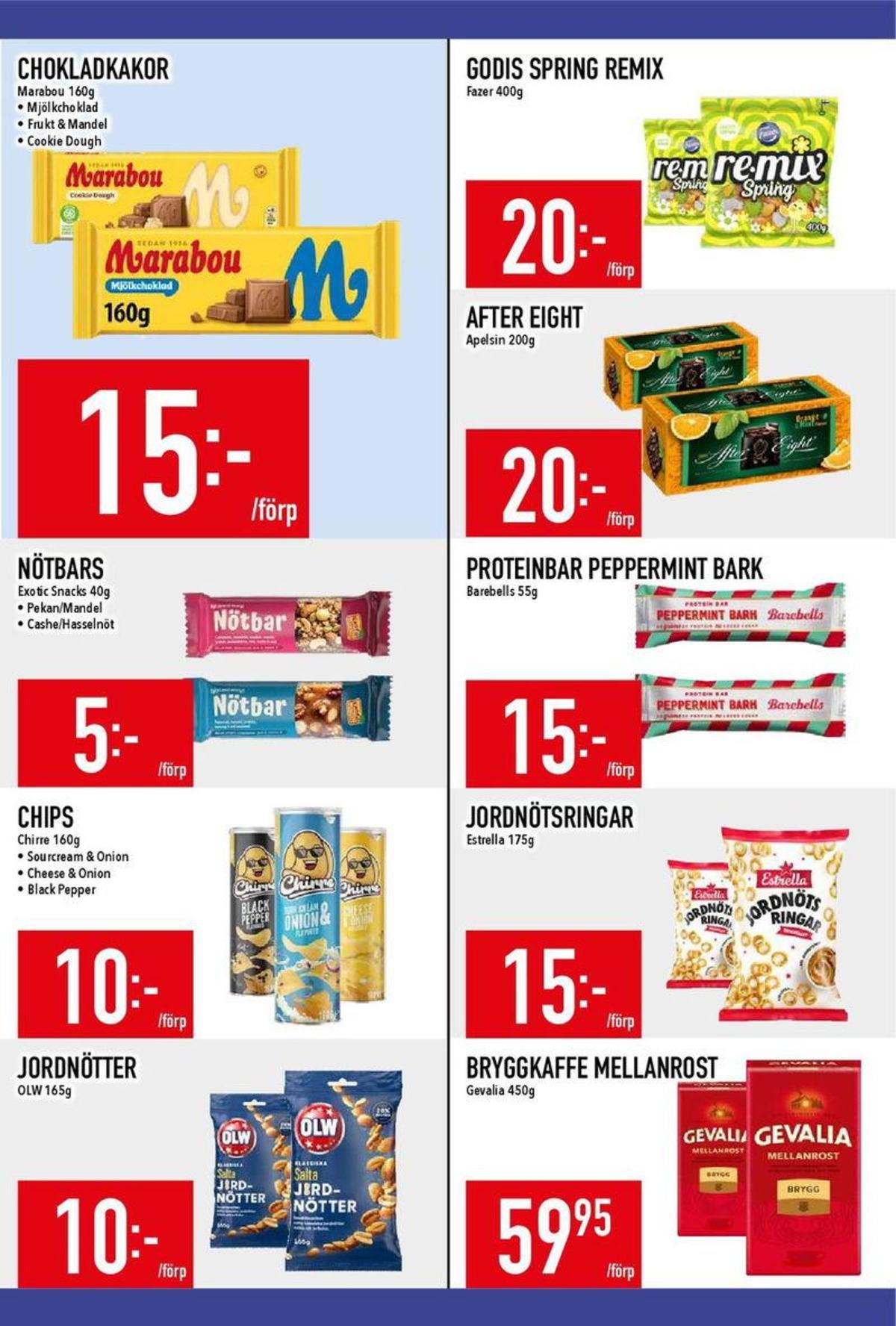 Se MatDax reklamblad för vecka 13 på Kampanjveckan.se. Se bra erbjudanden på många varor. Läs reklambladet här! Sida 17