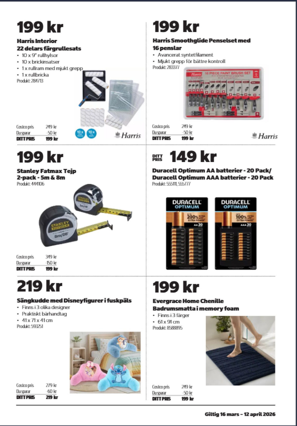 Se Costco reklamblad för vecka 14 på Kampanjveckan.se. Se bra erbjudanden på många varor. Läs reklambladet här! Sida 5