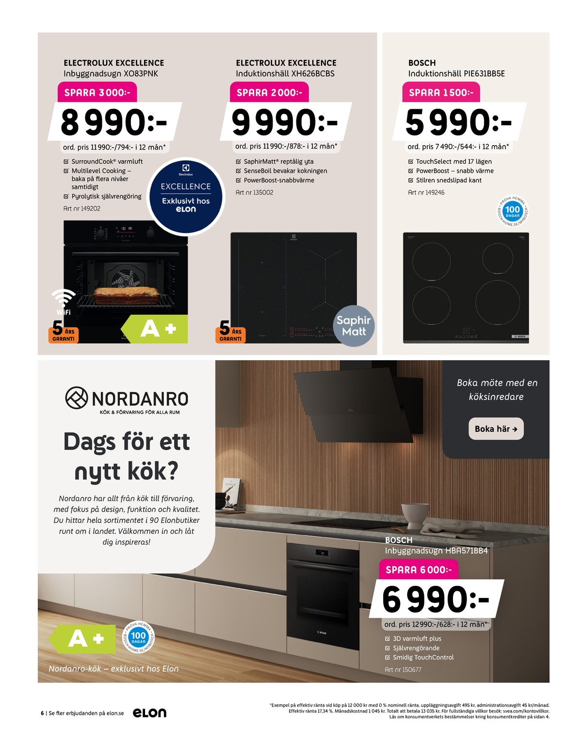 Se Elon reklamblad för vecka 14 på Kampanjveckan.se. Se bra erbjudanden på många varor. Läs reklambladet här! Sida 6