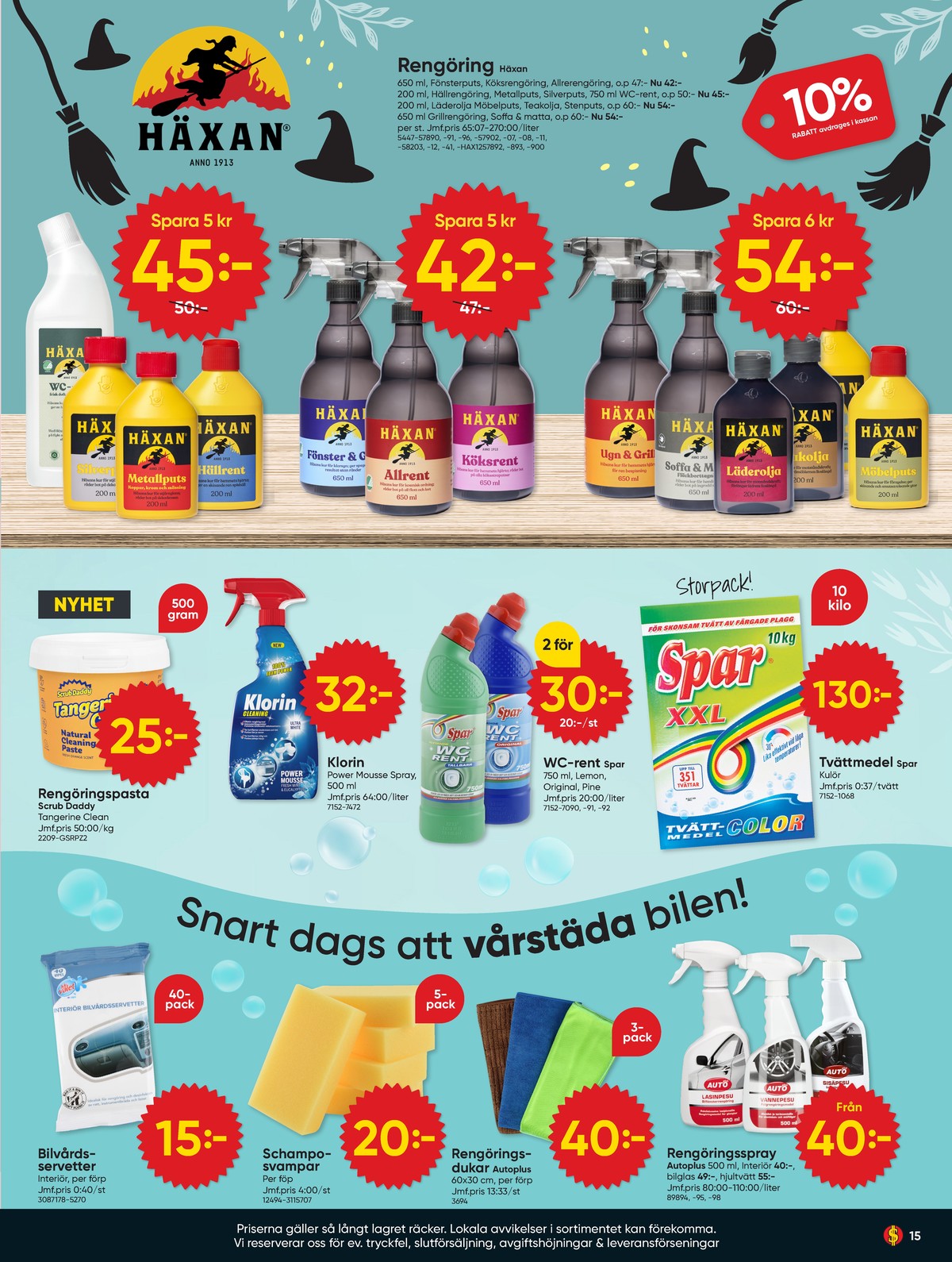 Se Dollarstore reklamblad för vecka 14 på Kampanjveckan.se. Se bra erbjudanden på många varor. Läs reklambladet här! Sida 15
