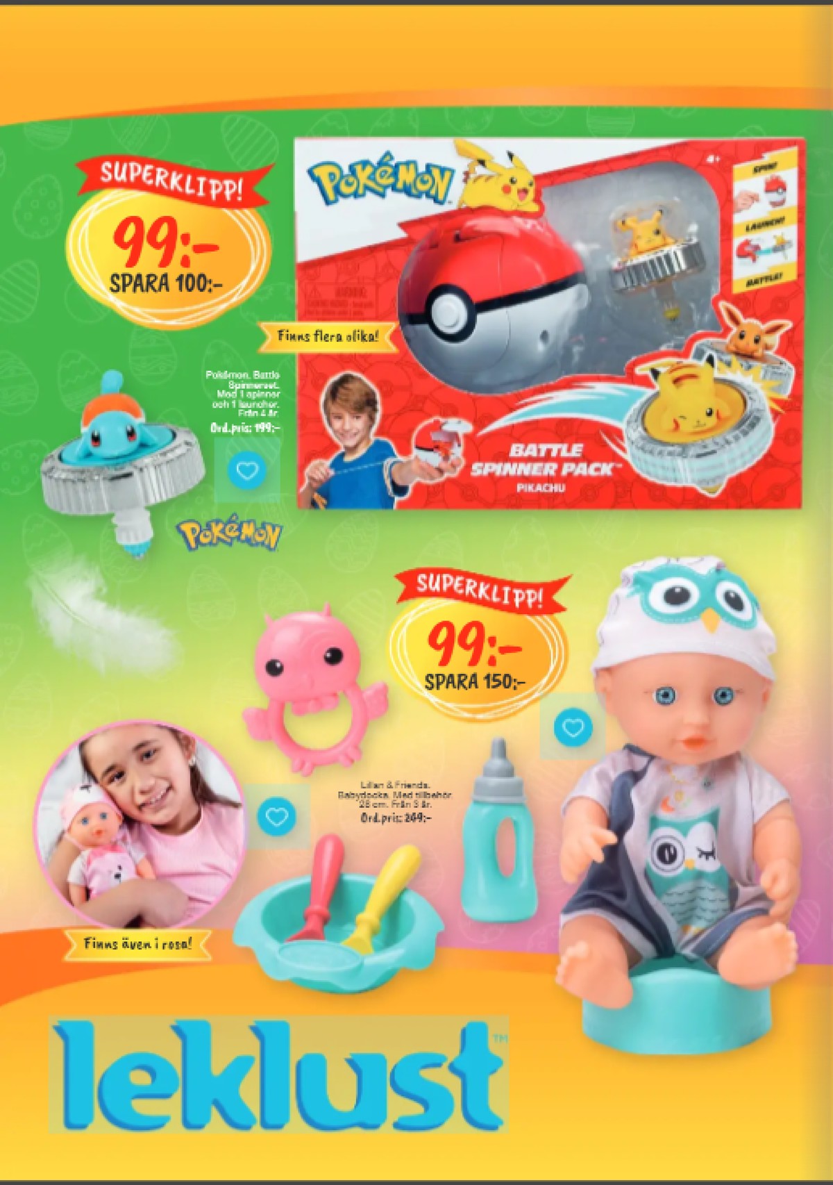 Se Leklust reklamblad för vecka 14 på Kampanjveckan.se. Se bra erbjudanden på många varor. Läs reklambladet här! Sida 2
