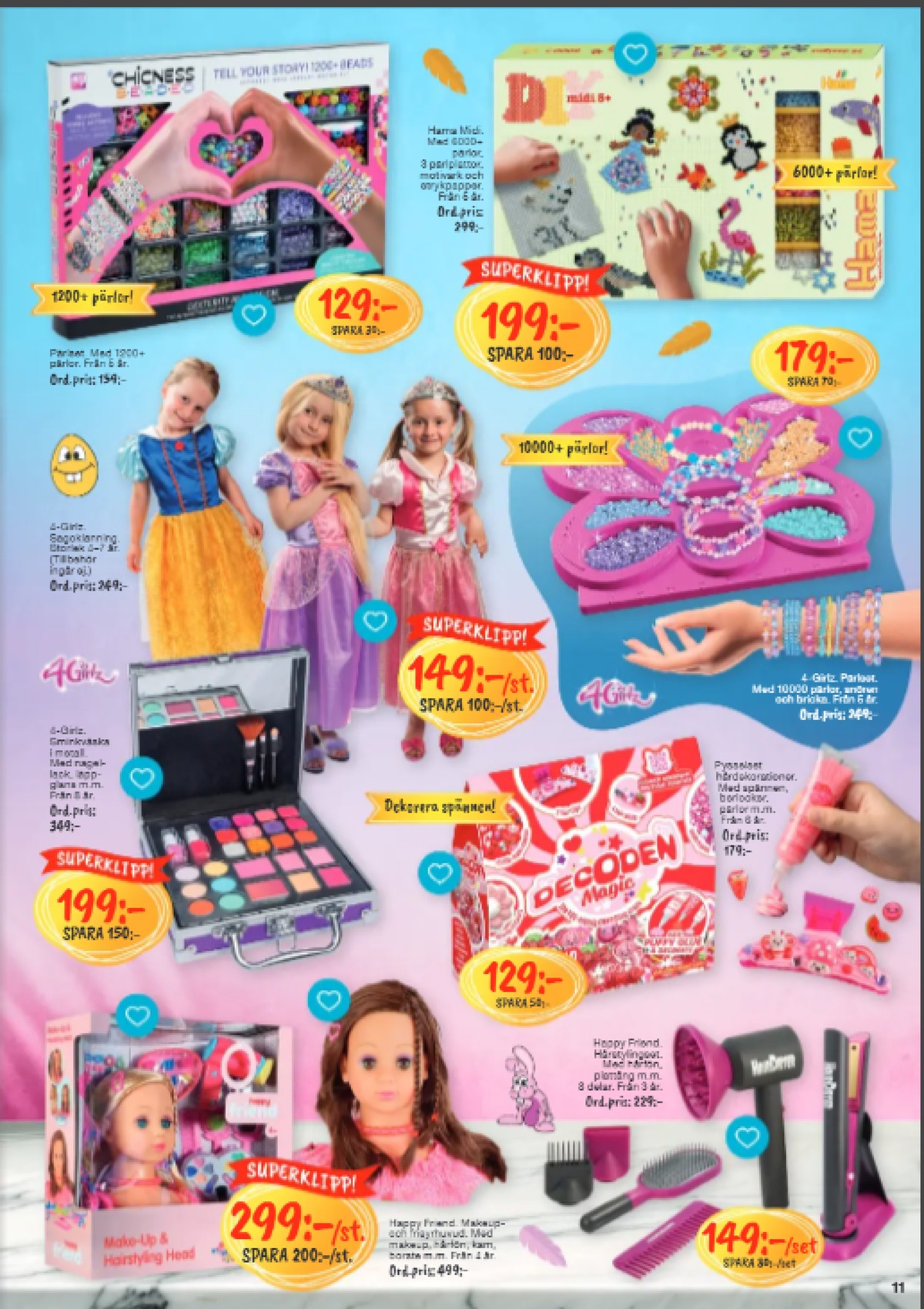 Se Leklust reklamblad för vecka 14 på Kampanjveckan.se. Se bra erbjudanden på många varor. Läs reklambladet här! Sida 11