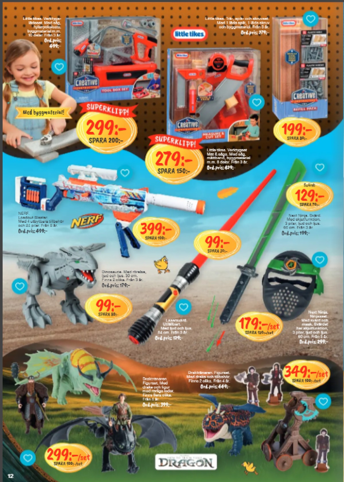 Se Leklust reklamblad för vecka 14 på Kampanjveckan.se. Se bra erbjudanden på många varor. Läs reklambladet här! Sida 12