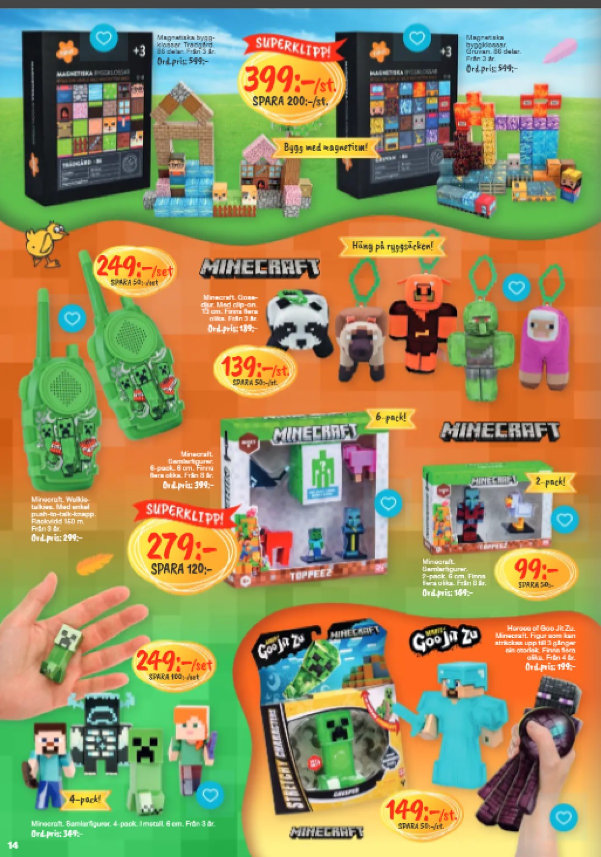 Se Leklust reklamblad för vecka 14 på Kampanjveckan.se. Se bra erbjudanden på många varor. Läs reklambladet här! Sida 14