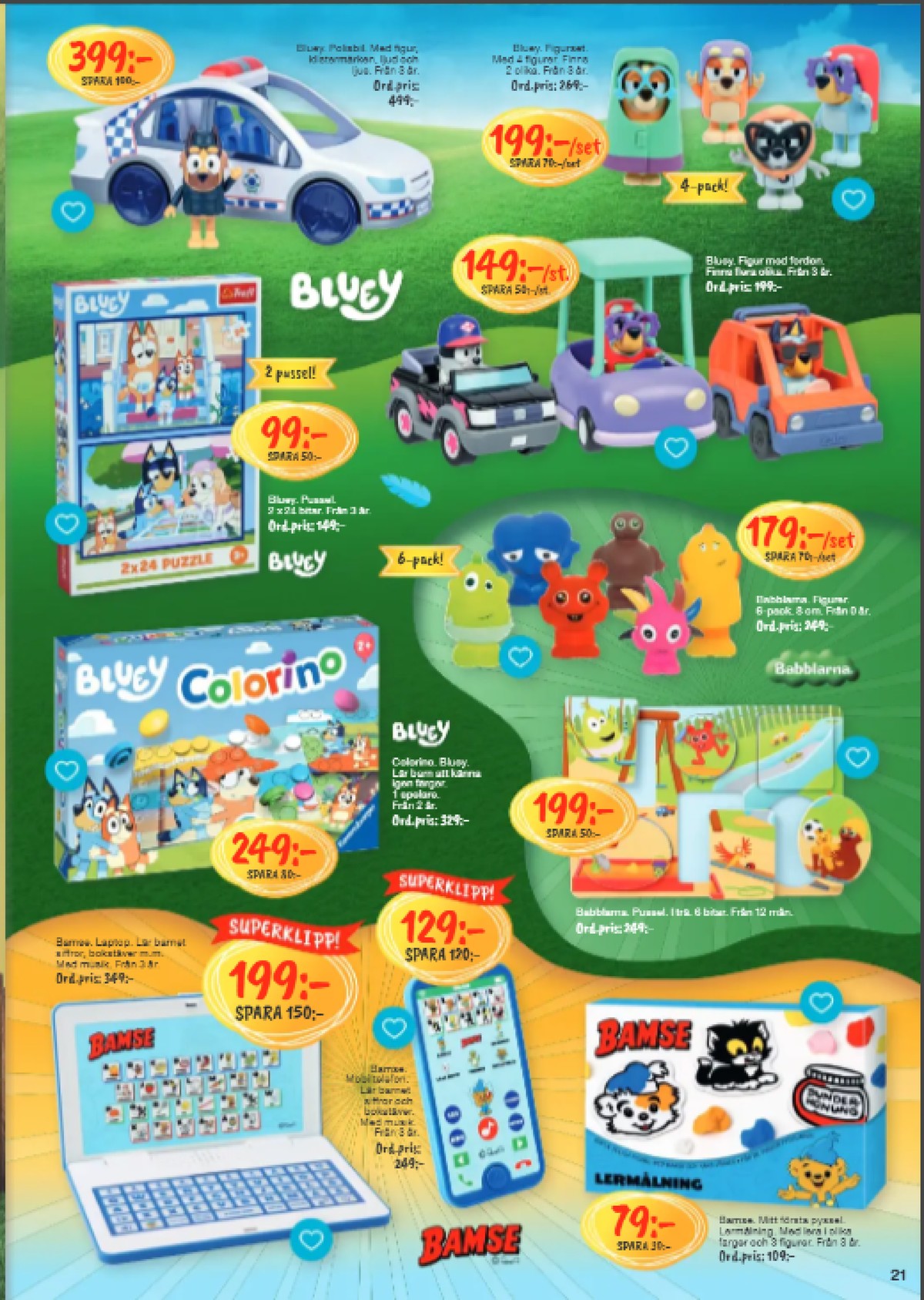 Se Leklust reklamblad för vecka 14 på Kampanjveckan.se. Se bra erbjudanden på många varor. Läs reklambladet här! Sida 21