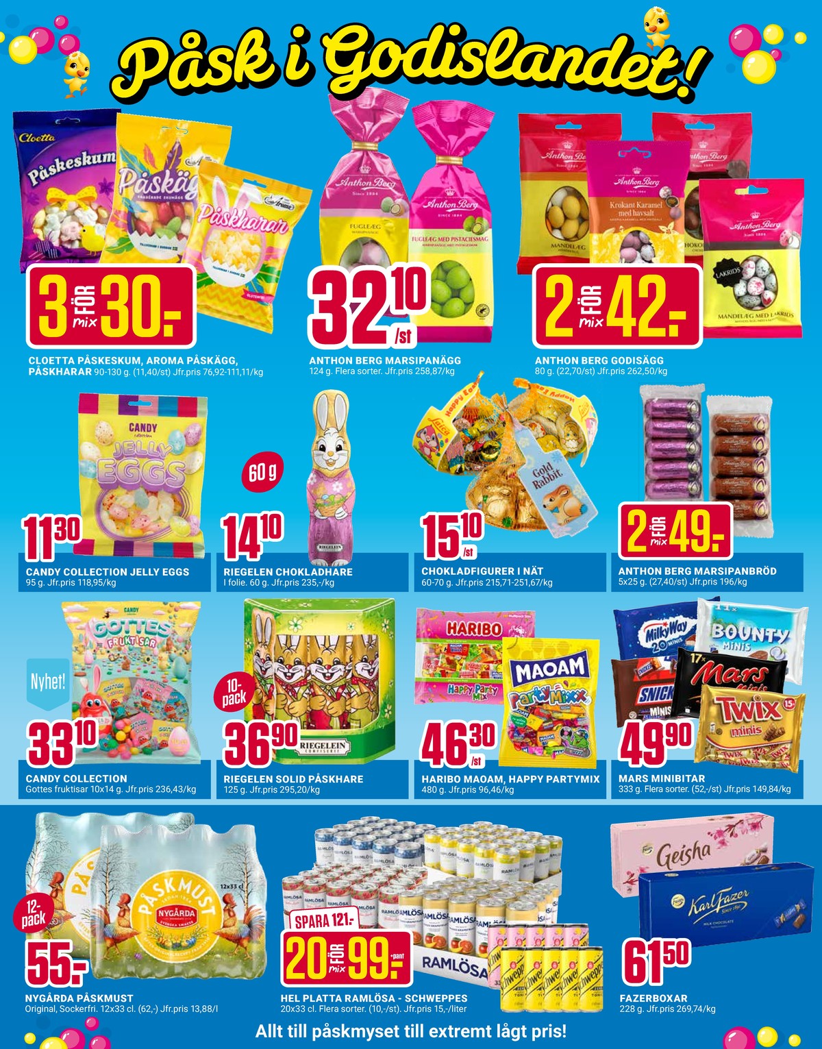 Se ÖoB reklamblad för vecka 14 på Kampanjveckan.se. Se bra erbjudanden på många varor. Läs reklambladet här! Sida 2