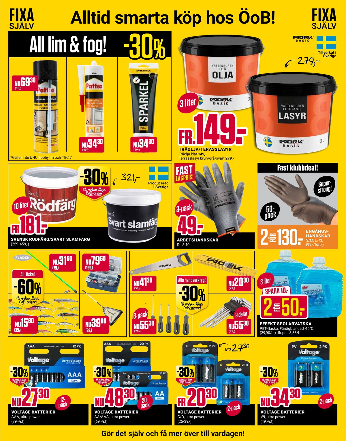 Se ÖoB reklamblad för vecka 14 på Kampanjveckan.se. Se bra erbjudanden på många varor. Läs reklambladet här! Sida 7