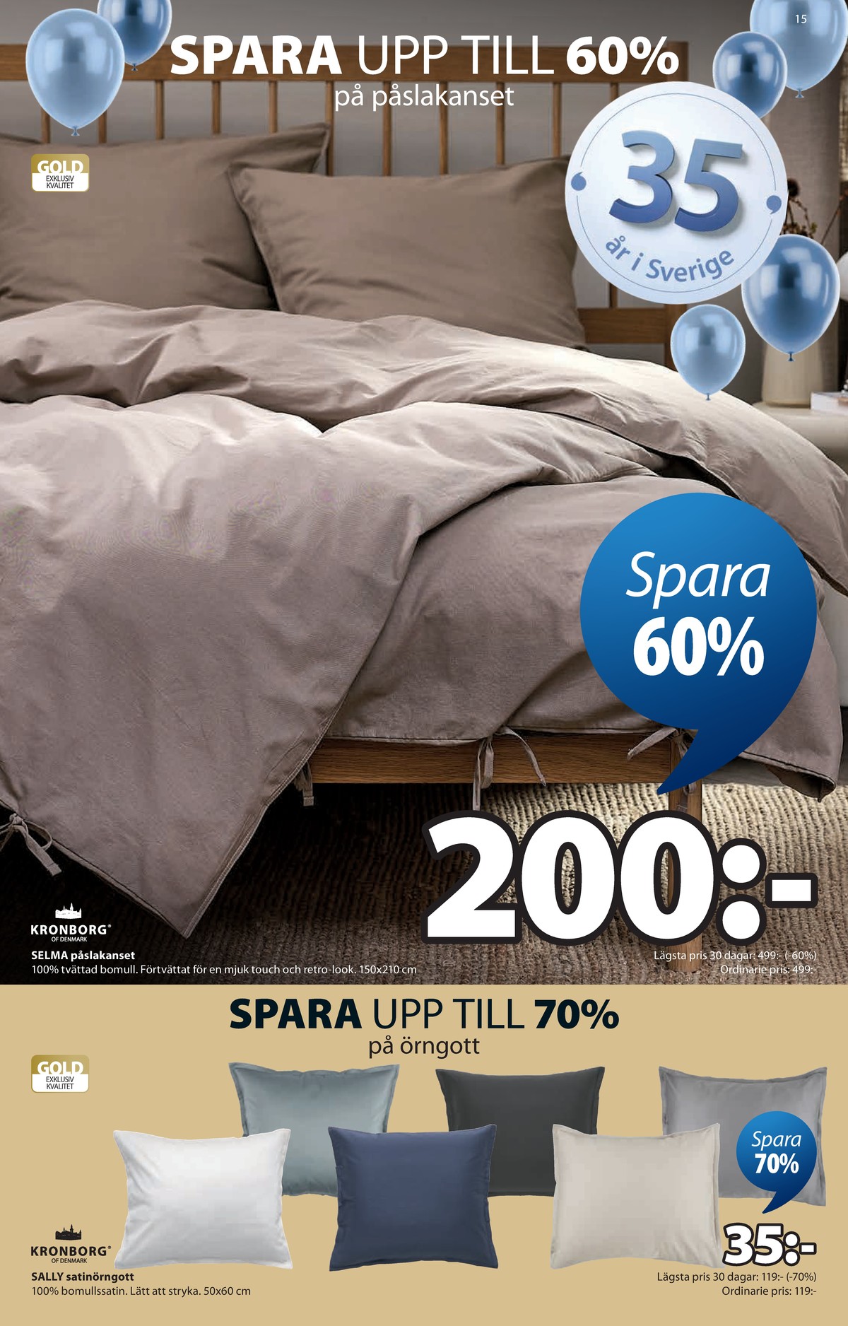 Se Jysk reklamblad för vecka 14 på Kampanjveckan.se. Se bra erbjudanden på många varor. Läs reklambladet här! Sida 16