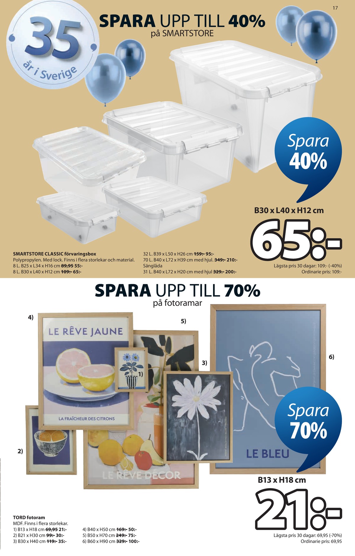 Se Jysk reklamblad för vecka 14 på Kampanjveckan.se. Se bra erbjudanden på många varor. Läs reklambladet här! Sida 18