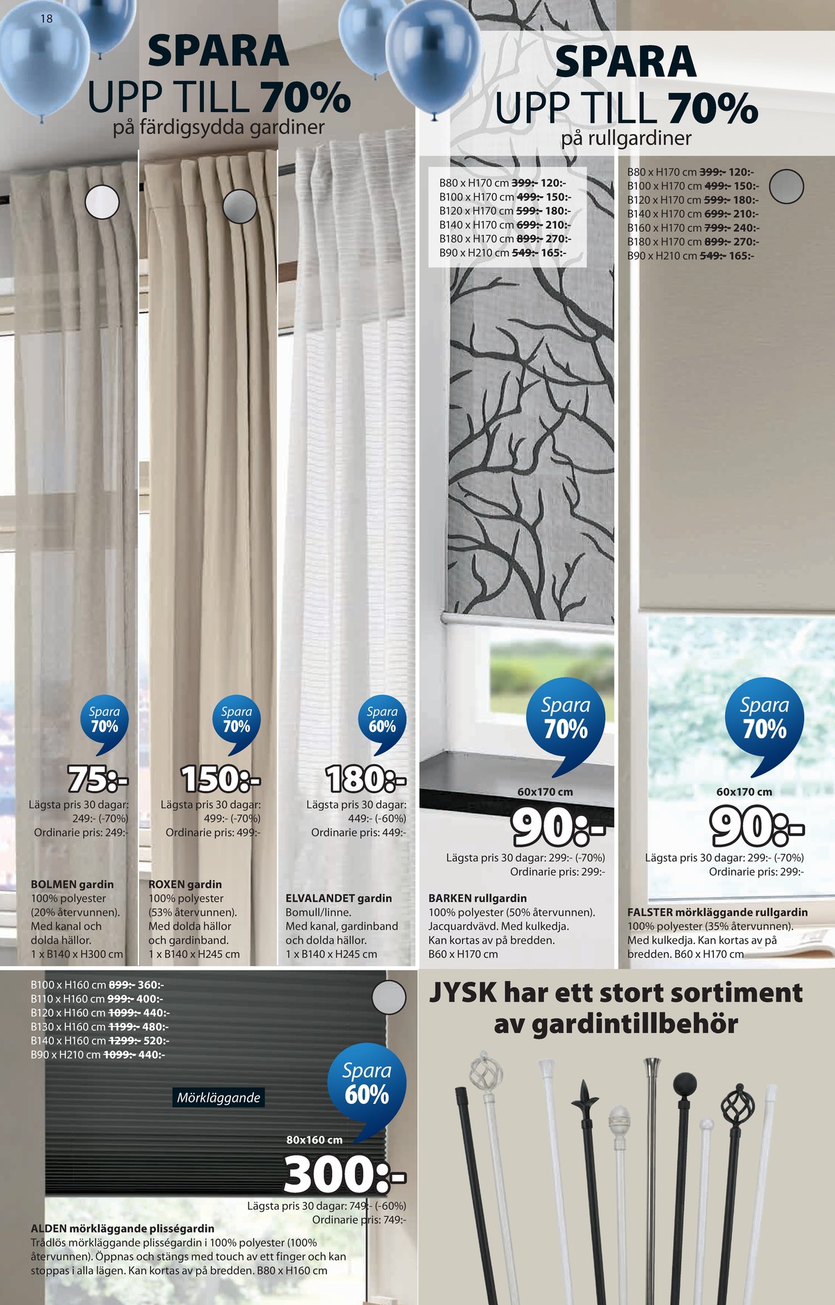 Se Jysk reklamblad för vecka 14 på Kampanjveckan.se. Se bra erbjudanden på många varor. Läs reklambladet här! Sida 19