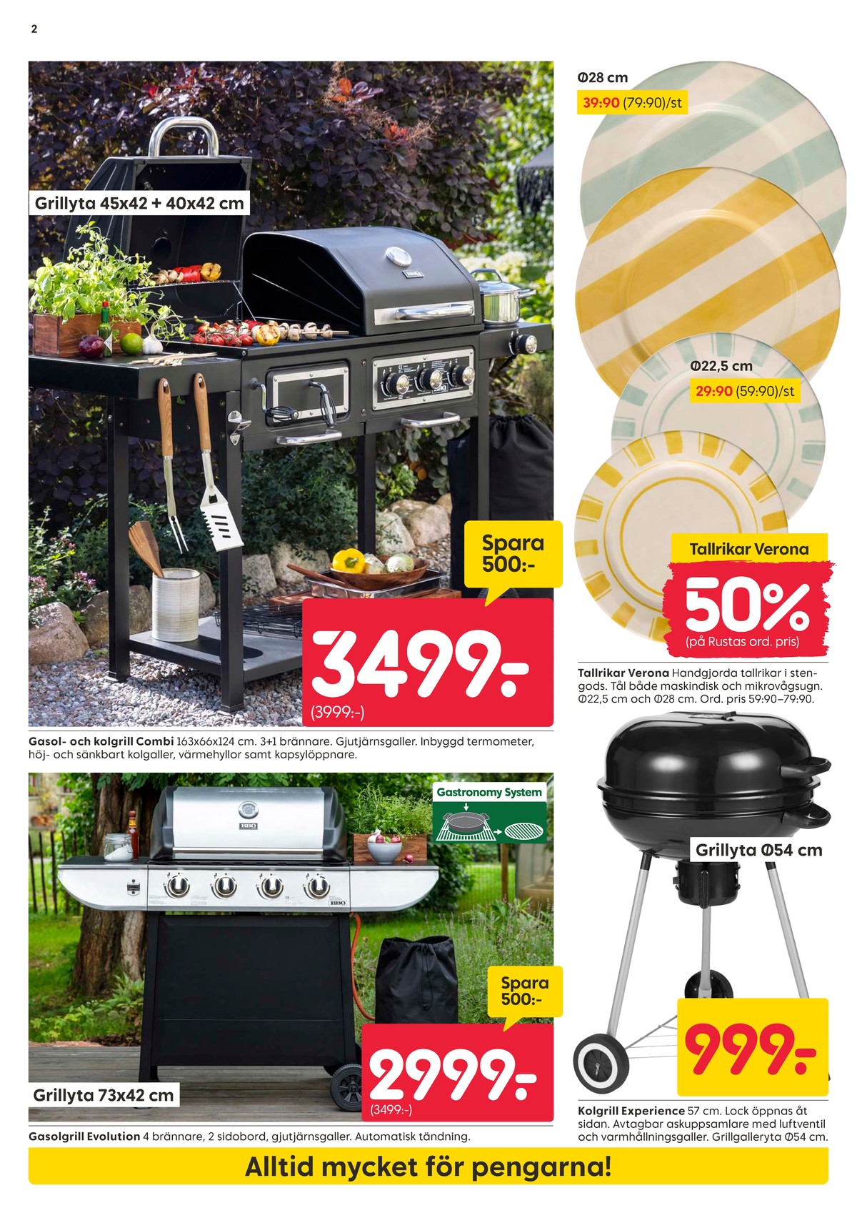 Se Rusta reklamblad för vecka 14 på Kampanjveckan.se. Se bra erbjudanden på många varor. Läs reklambladet här! Sida 2