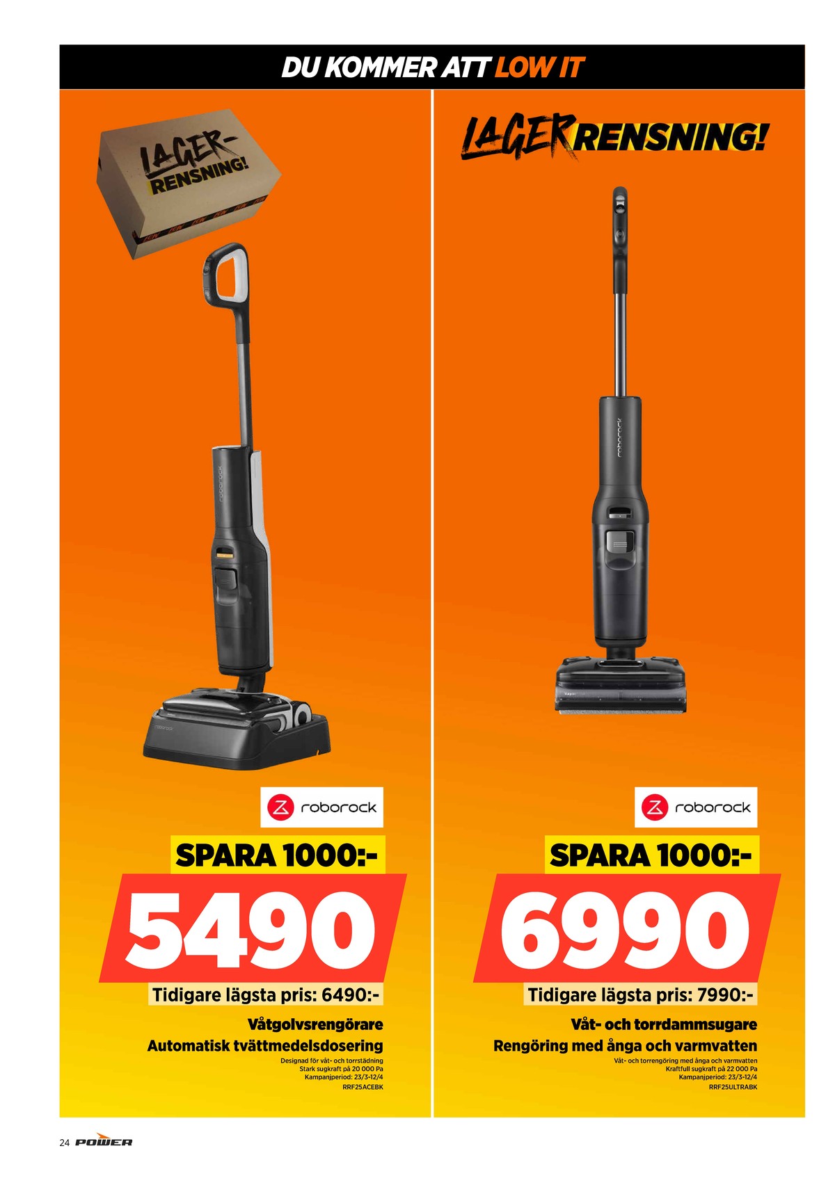 Se Power reklamblad för vecka 14 på Kampanjveckan.se. Se bra erbjudanden på många varor. Läs reklambladet här! Sida 24
