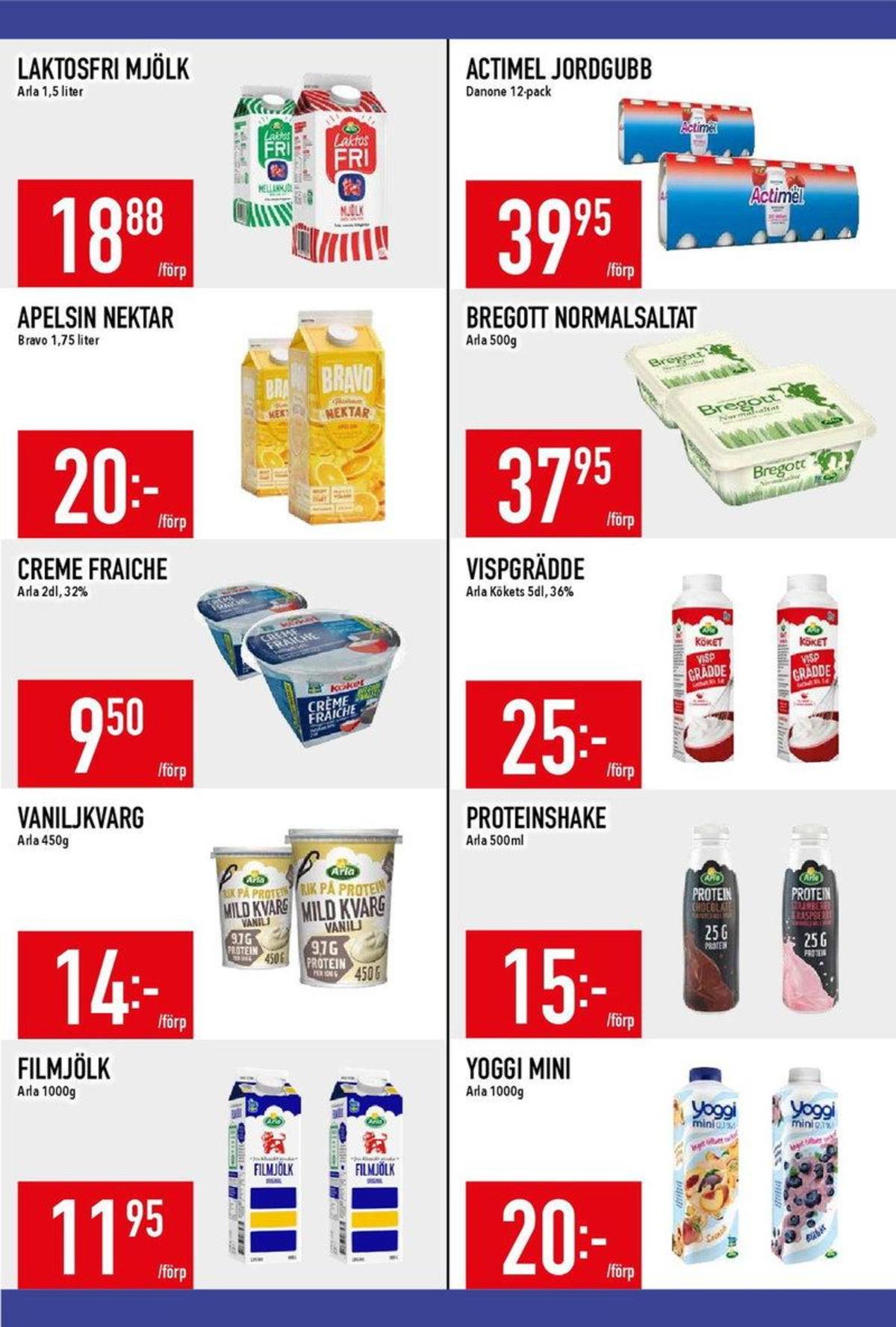 Se MatDax reklamblad för vecka 14 på Kampanjveckan.se. Se bra erbjudanden på många varor. Läs reklambladet här! Sida 11