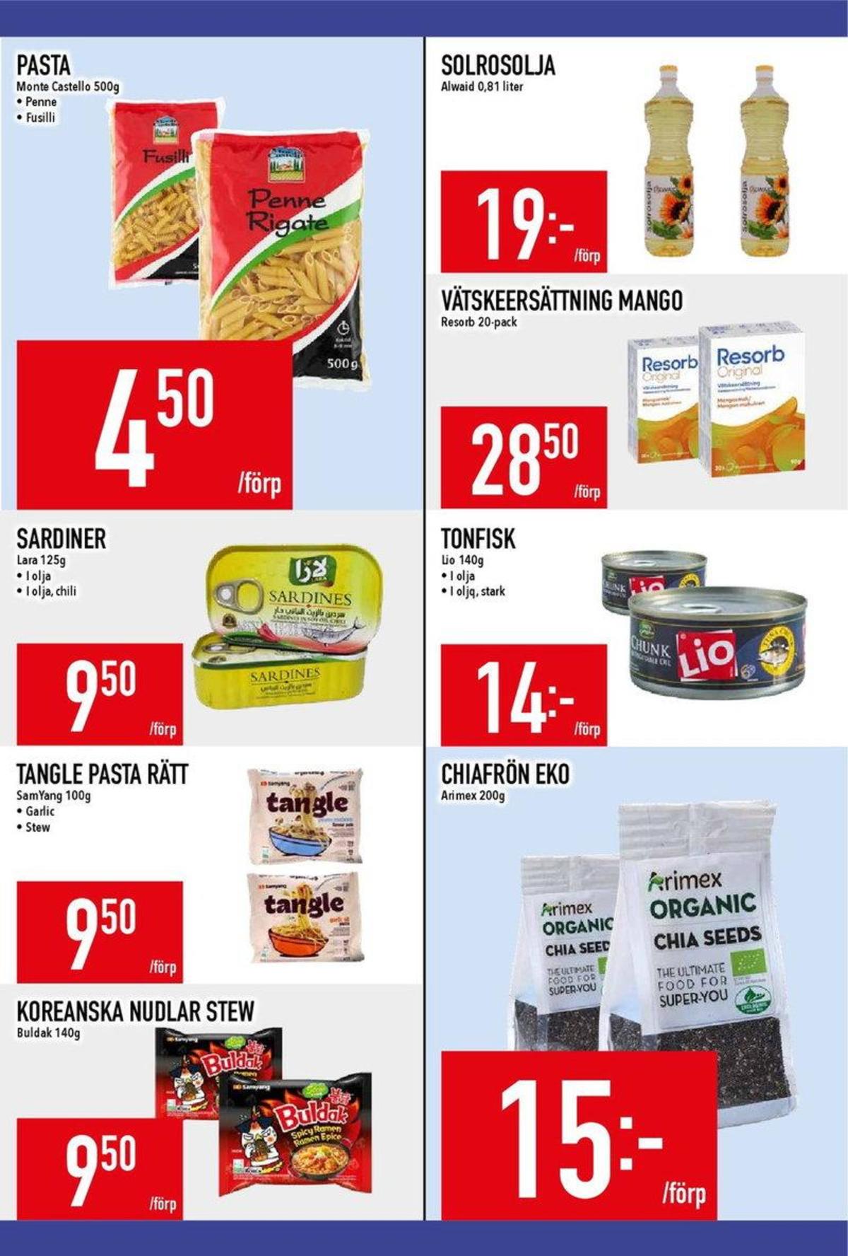 Se MatDax reklamblad för vecka 14 på Kampanjveckan.se. Se bra erbjudanden på många varor. Läs reklambladet här! Sida 19