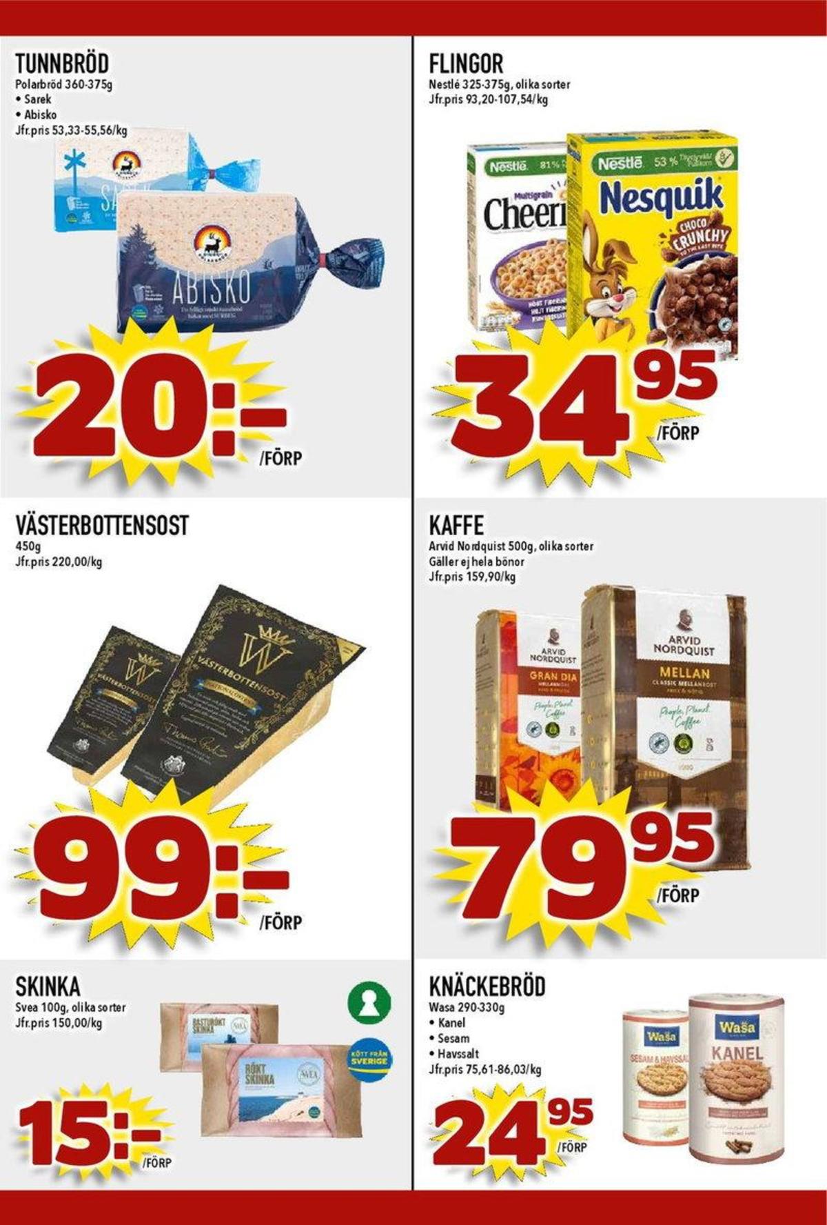 Se MatDax reklamblad för vecka 14 på Kampanjveckan.se. Se bra erbjudanden på många varor. Läs reklambladet här! Sida 20