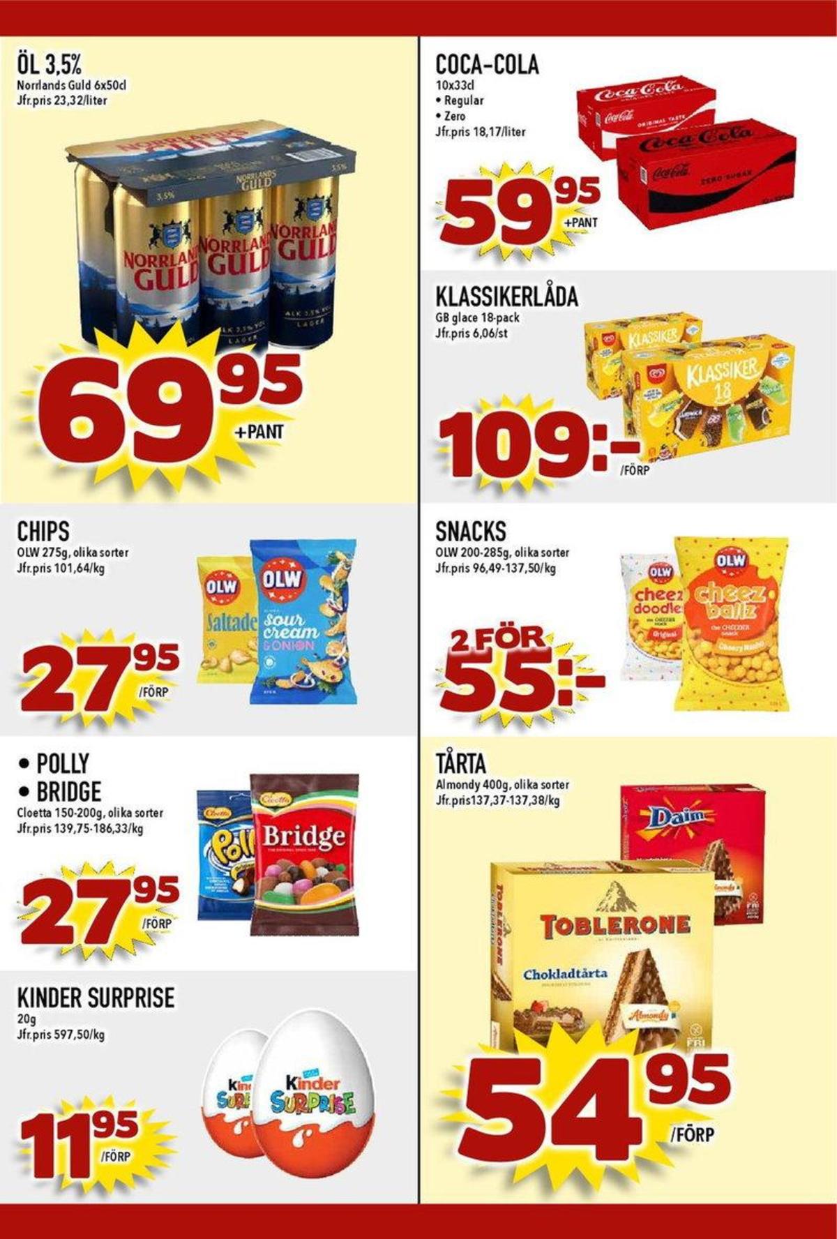 Se MatDax reklamblad för vecka 14 på Kampanjveckan.se. Se bra erbjudanden på många varor. Läs reklambladet här! Sida 23