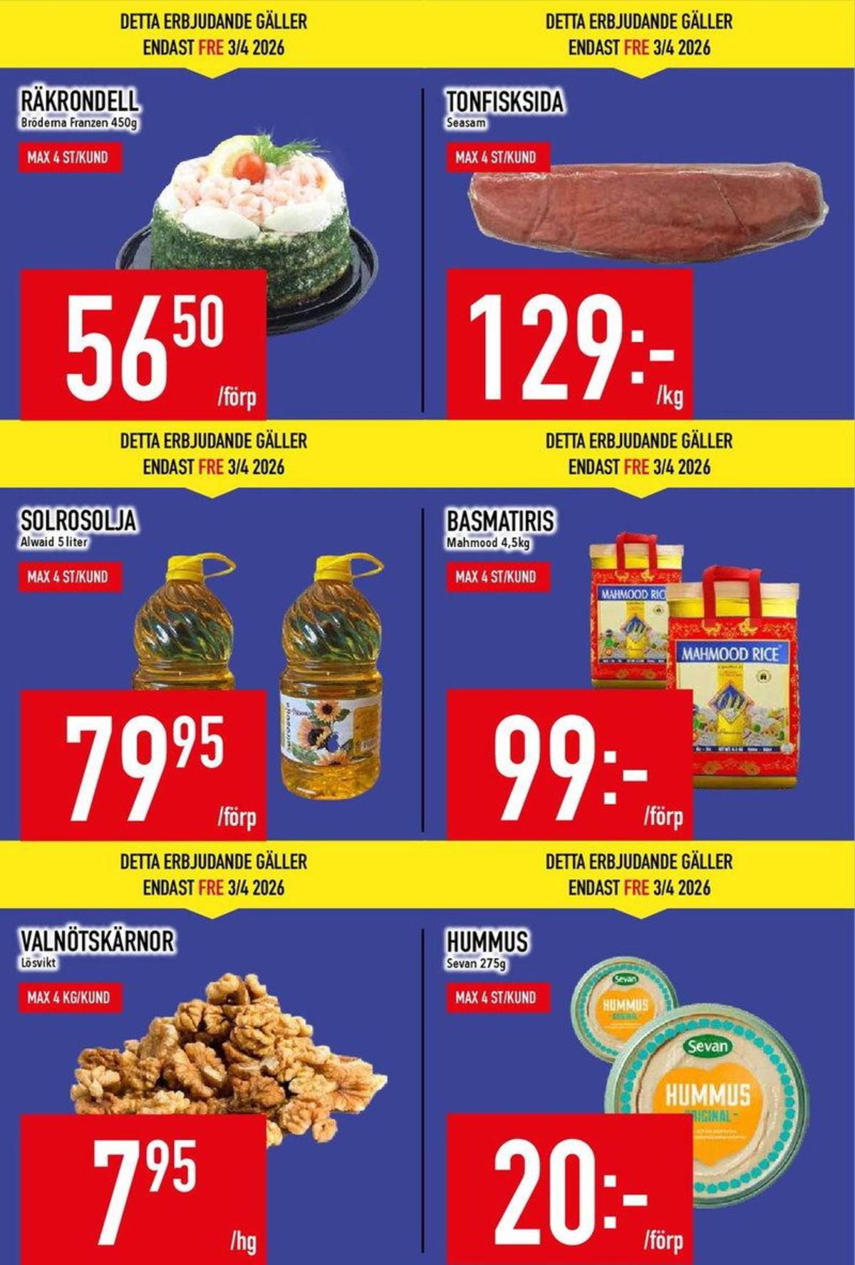 Se MatDax reklamblad för vecka 14 på Kampanjveckan.se. Se bra erbjudanden på många varor. Läs reklambladet här! Sida 5