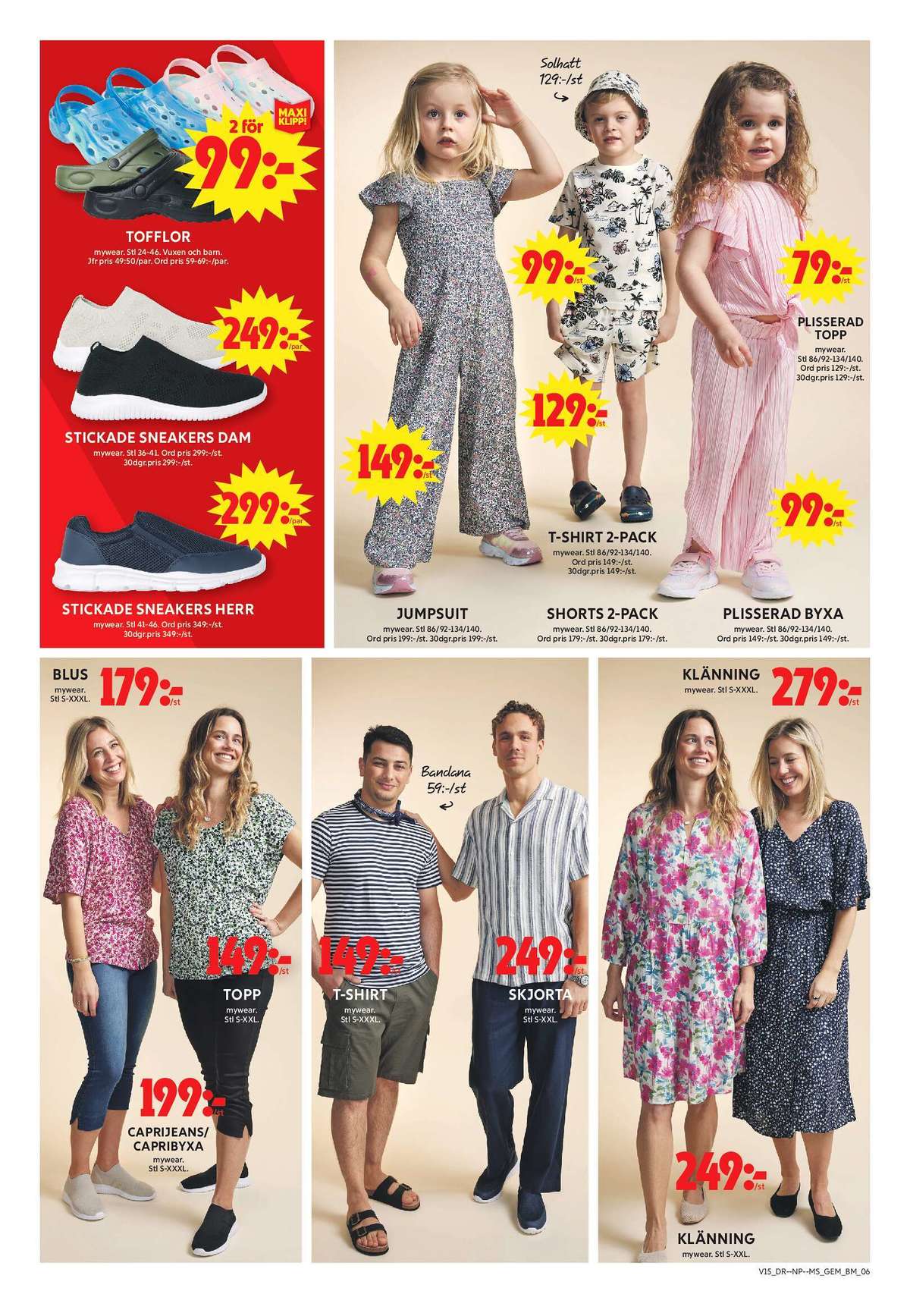 Se ICA Maxi reklamblad för vecka 15 på Kampanjveckan.se. Se bra erbjudanden på många varor, t.ex. damskor mywear eller jumpsuit mywear. Läs reklambladet här! Sida 9
