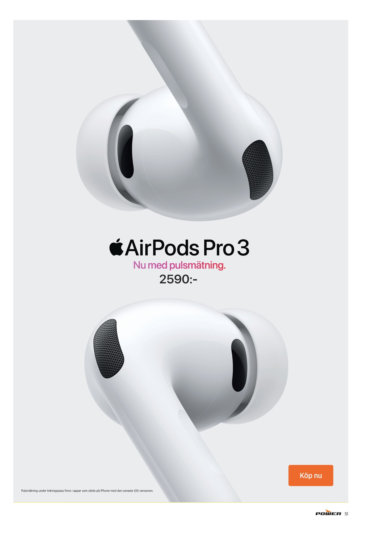 Se Power reklamblad för vecka 15 på Kampanjveckan.se. Se bra erbjudanden på många varor. Läs reklambladet här! Sida 51