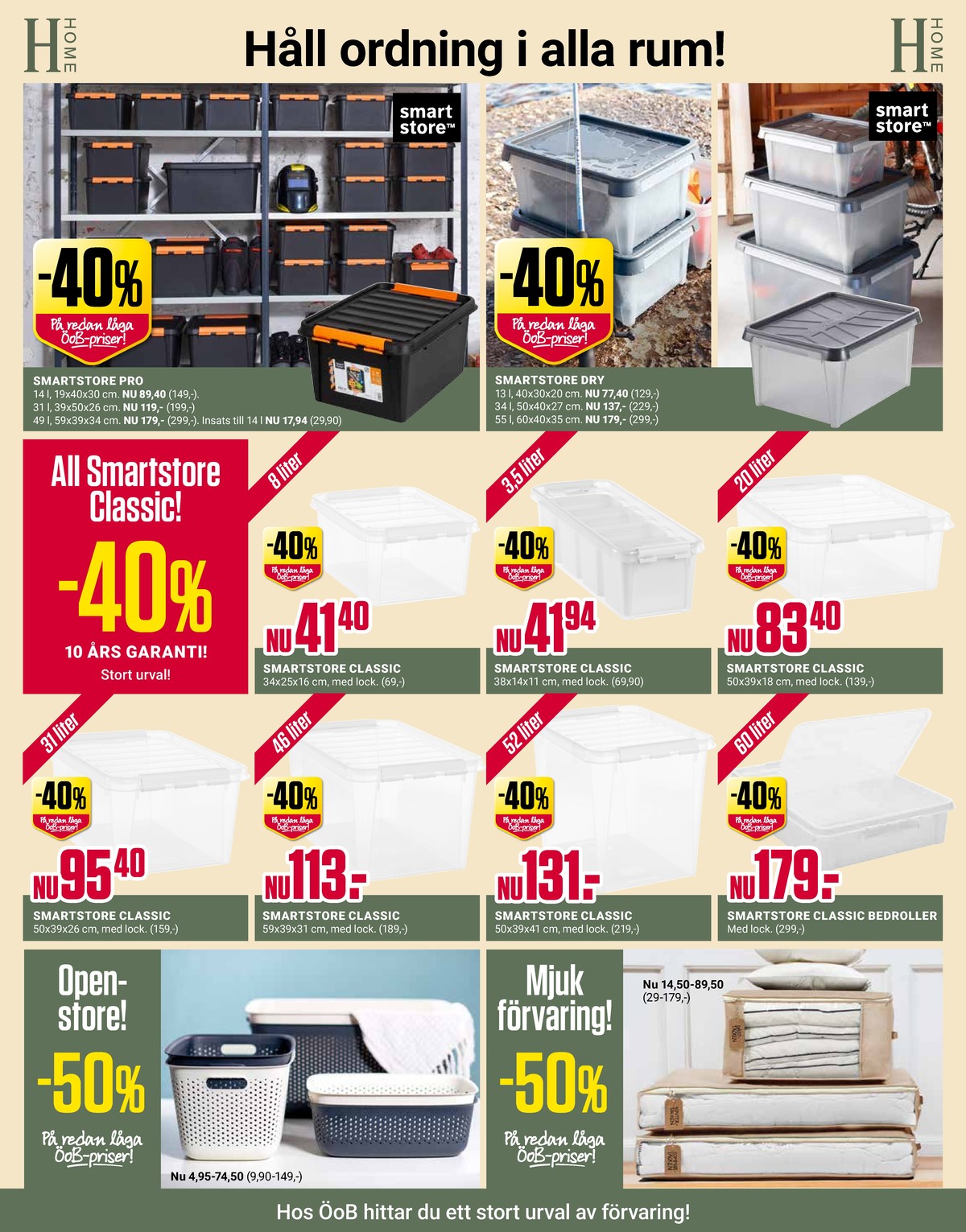 Se ÖoB reklamblad för vecka 15 på Kampanjveckan.se. Se bra erbjudanden på många varor. Läs reklambladet här! Sida 9