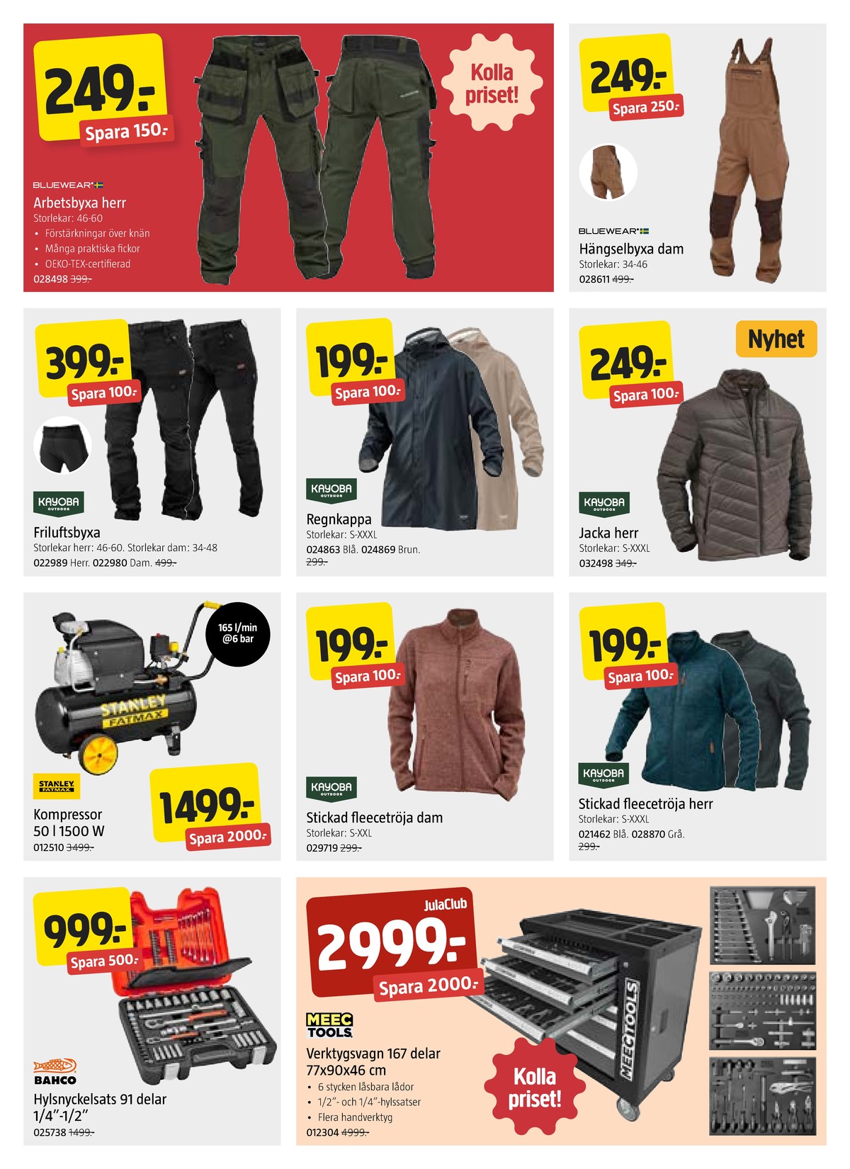 Se Jula reklamblad för vecka 15 på Kampanjveckan.se. Se bra erbjudanden på många varor. Läs reklambladet här! Sida 4