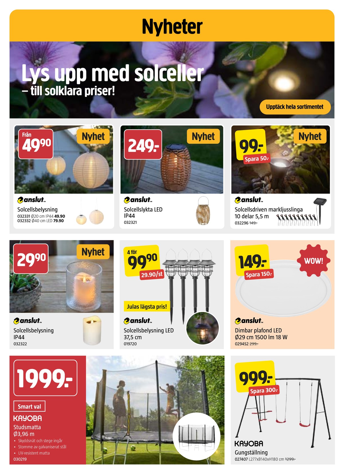 Se Jula reklamblad för vecka 15 på Kampanjveckan.se. Se bra erbjudanden på många varor. Läs reklambladet här! Sida 7