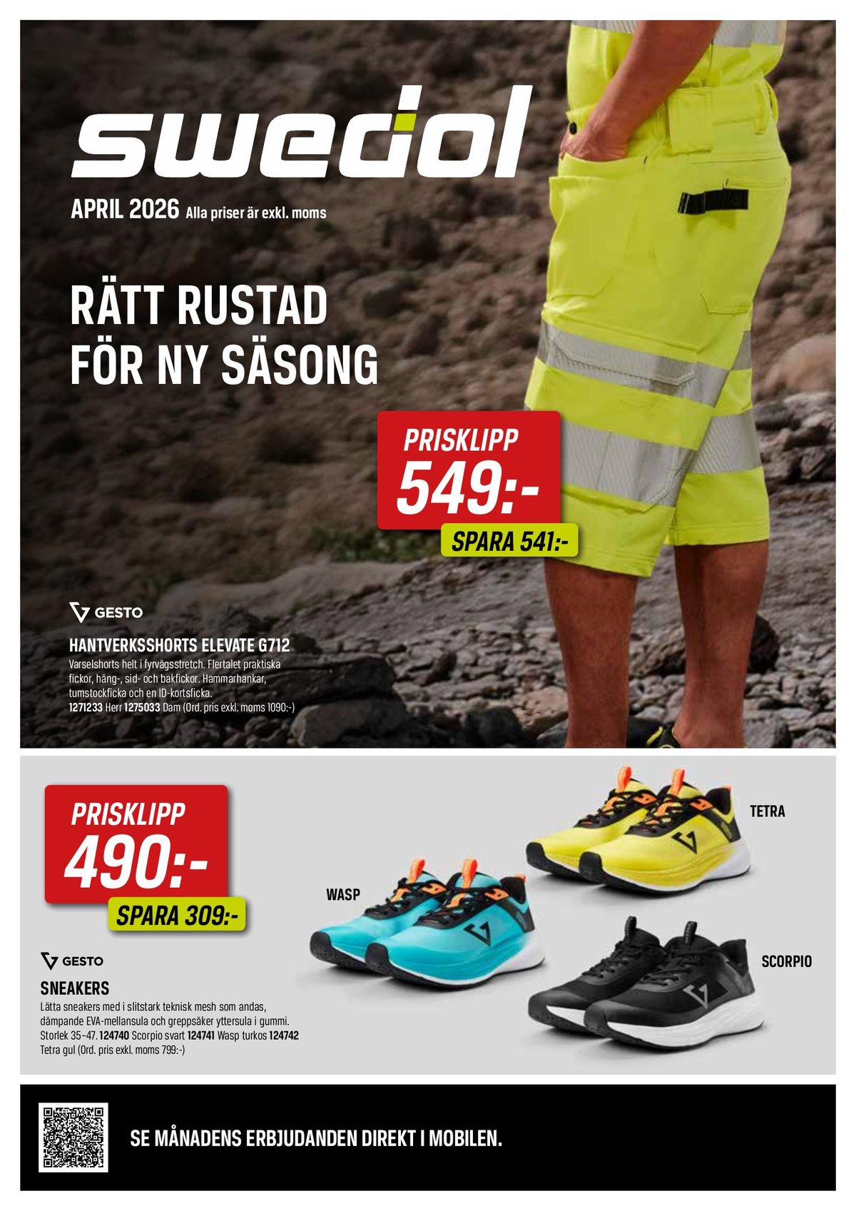 Se Swedol reklamblad för vecka 16 på Kampanjveckan.se. Se bra erbjudanden på många varor. Läs reklambladet här! Sida 1