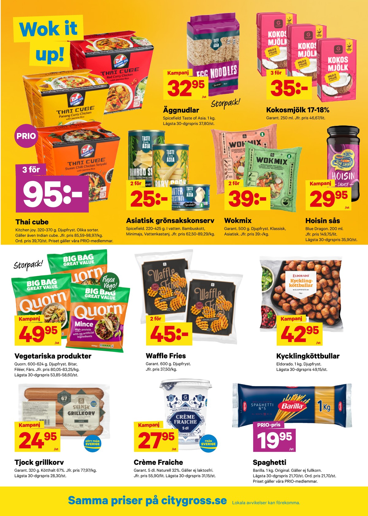 Se City Gross reklamblad för vecka 16 på Kampanjveckan.se. Se bra erbjudanden på många varor. Läs reklambladet här! Sida 6